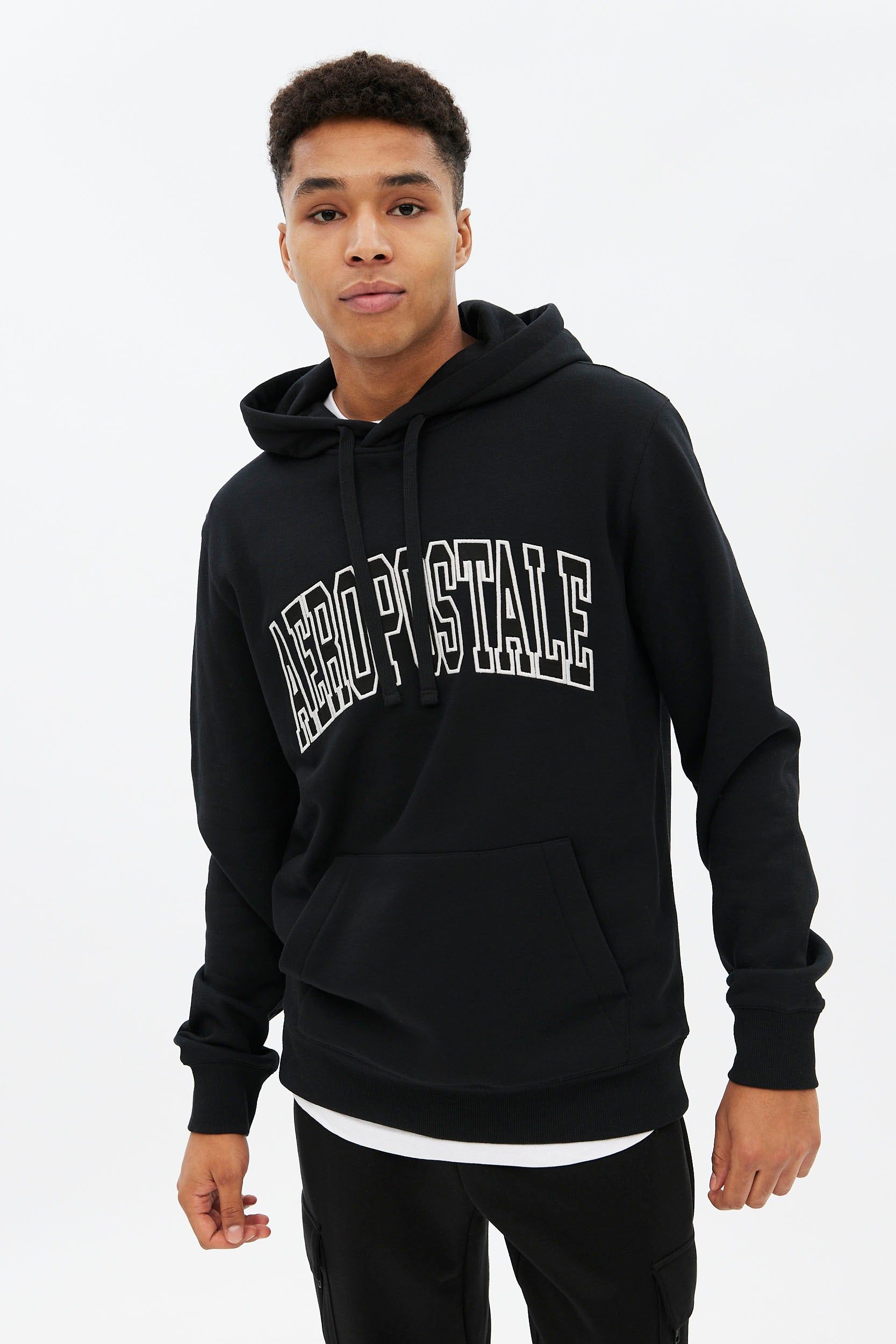 Aéropostale Applique Varsity Pullover Hoodie sold by Bluenotes product image thumbnail 2