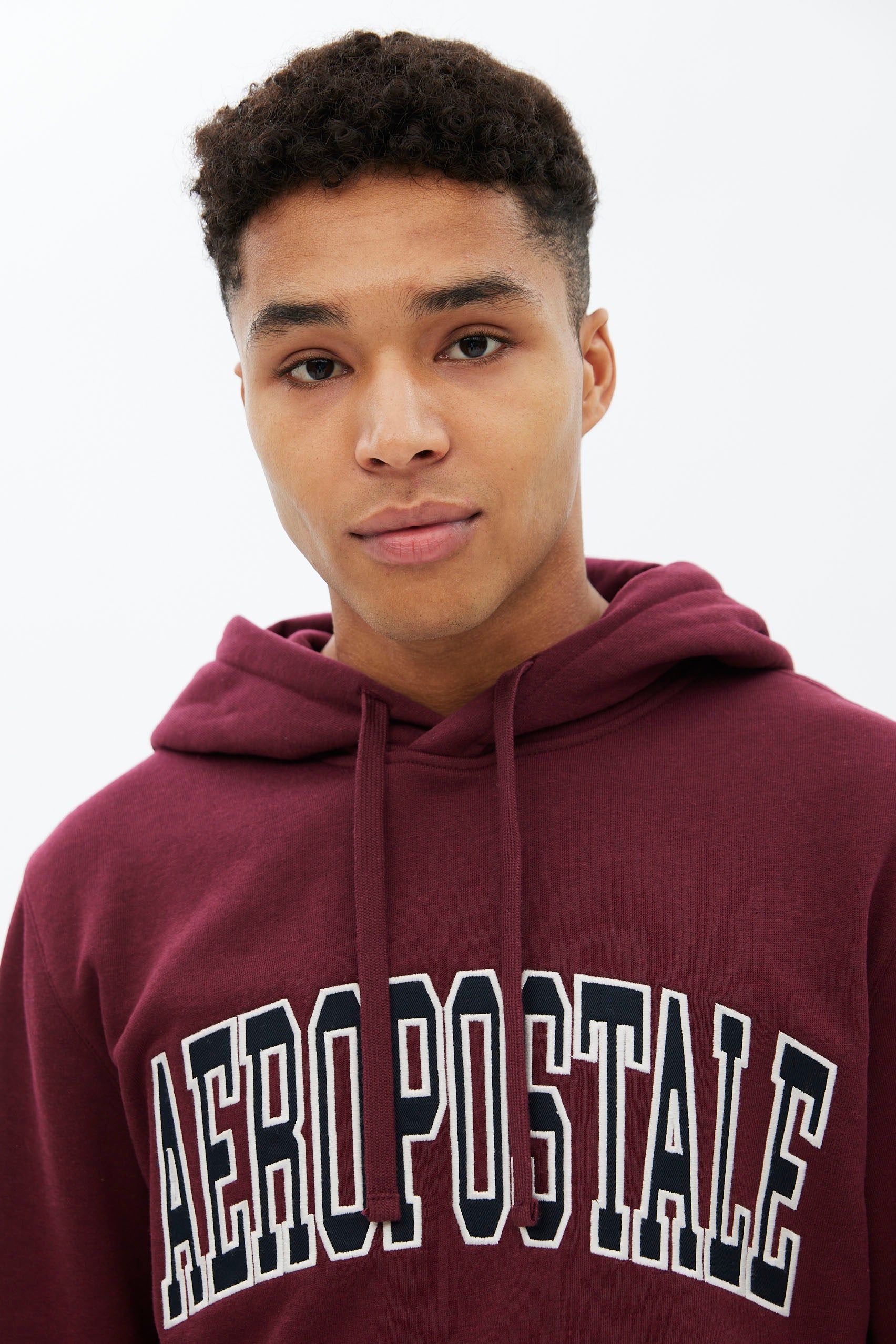 Aéropostale Applique Varsity Pullover Hoodie sold by Bluenotes product image thumbnail 18