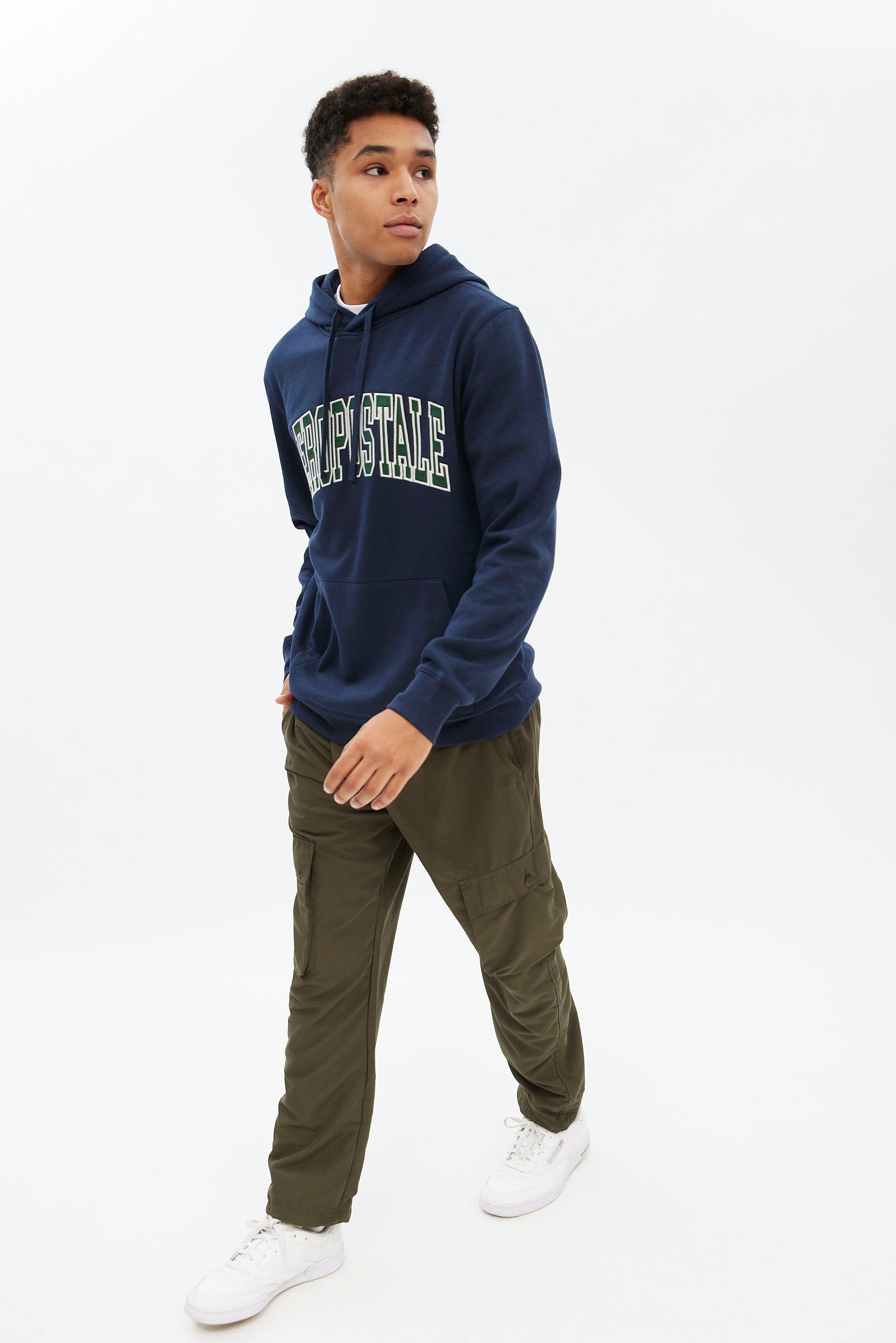 Aéropostale Applique Varsity Pullover Hoodie sold by Bluenotes product image thumbnail 16