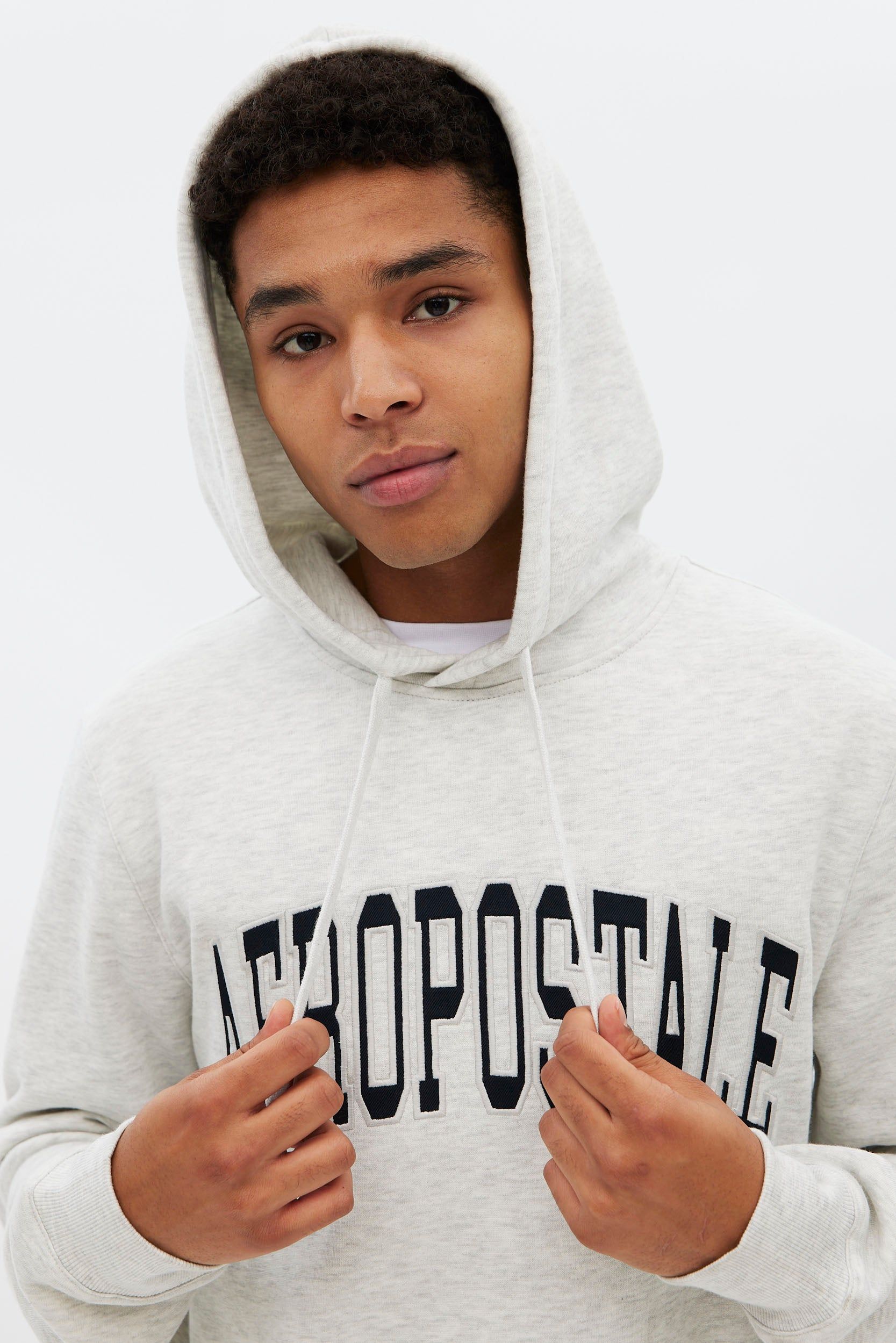 Aéropostale Applique Varsity Pullover Hoodie sold by Bluenotes product image thumbnail 7