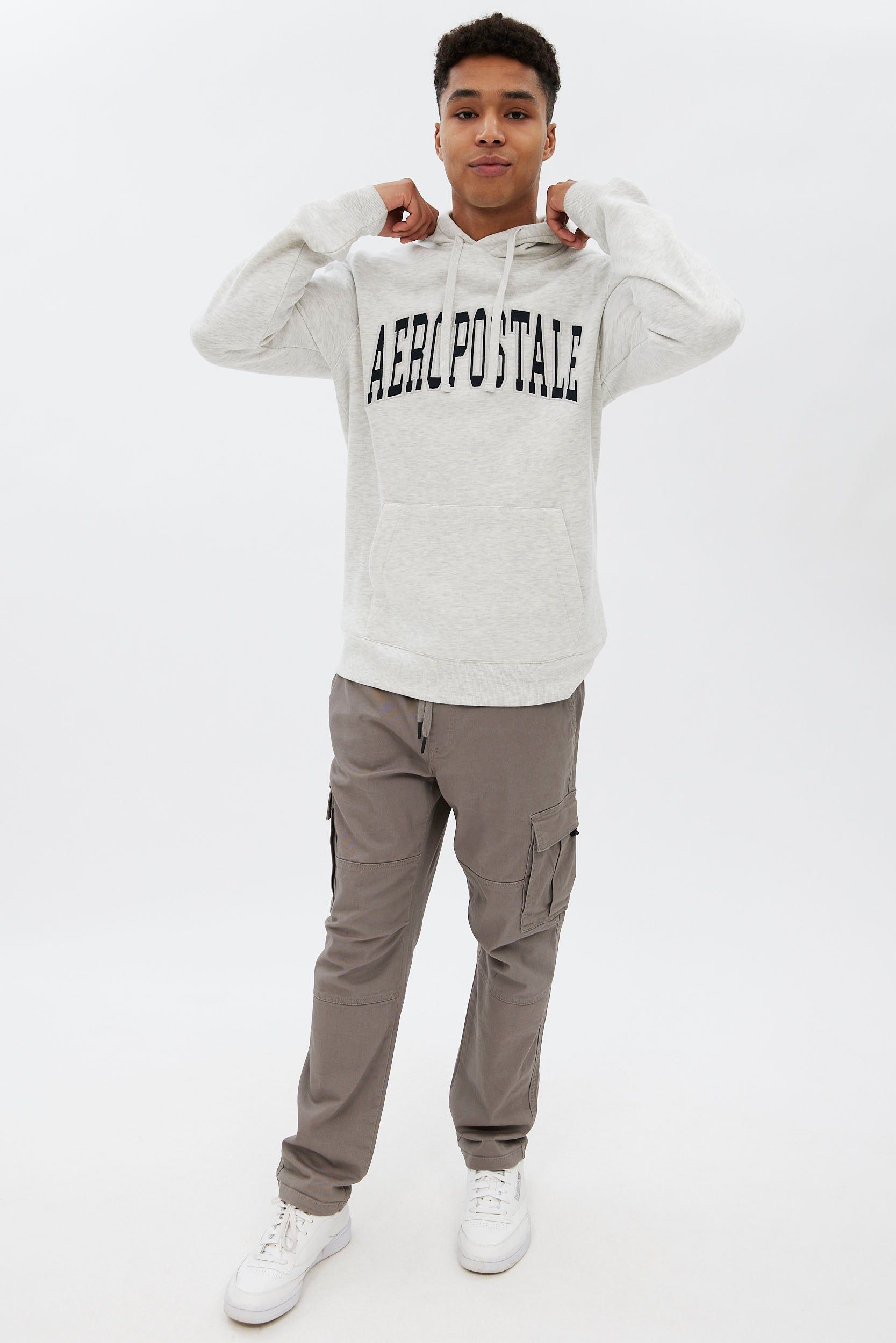 Aéropostale Applique Varsity Pullover Hoodie sold by Bluenotes product image thumbnail 9