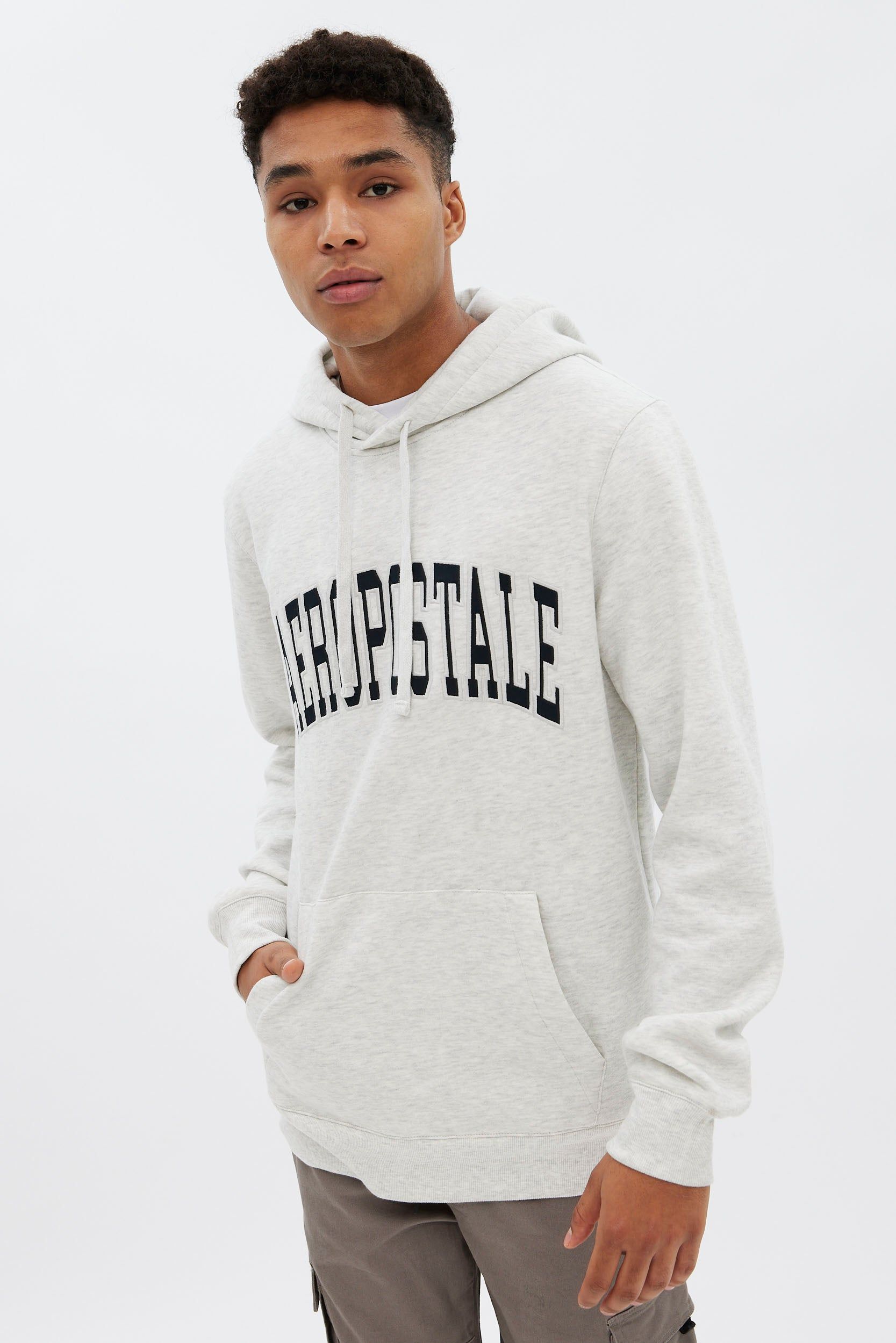 Aéropostale Applique Varsity Pullover Hoodie sold by Bluenotes product image thumbnail 6
