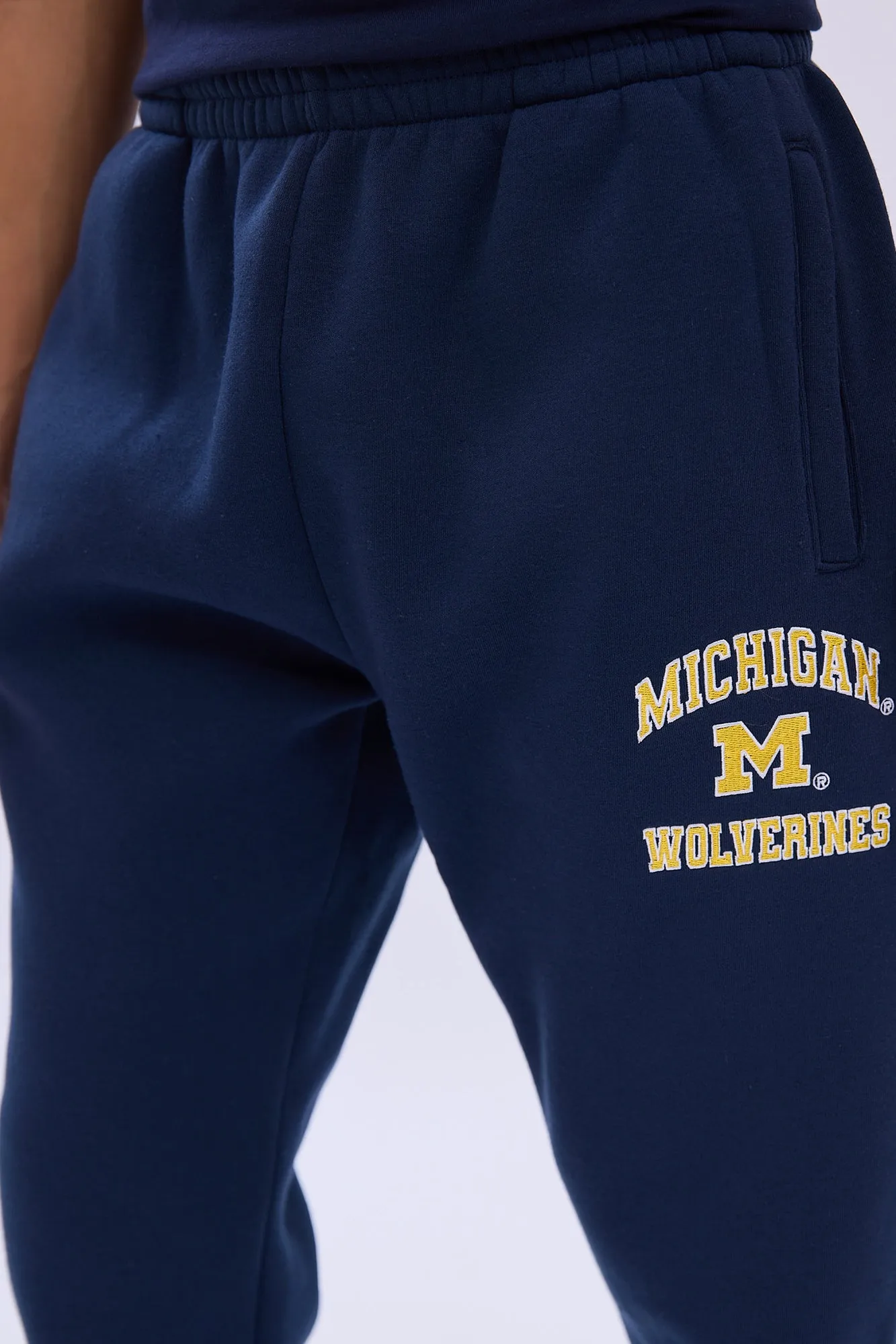Michigan Wolverines Embroidered Sweatpants sold by Bluenotes product image thumbnail 2