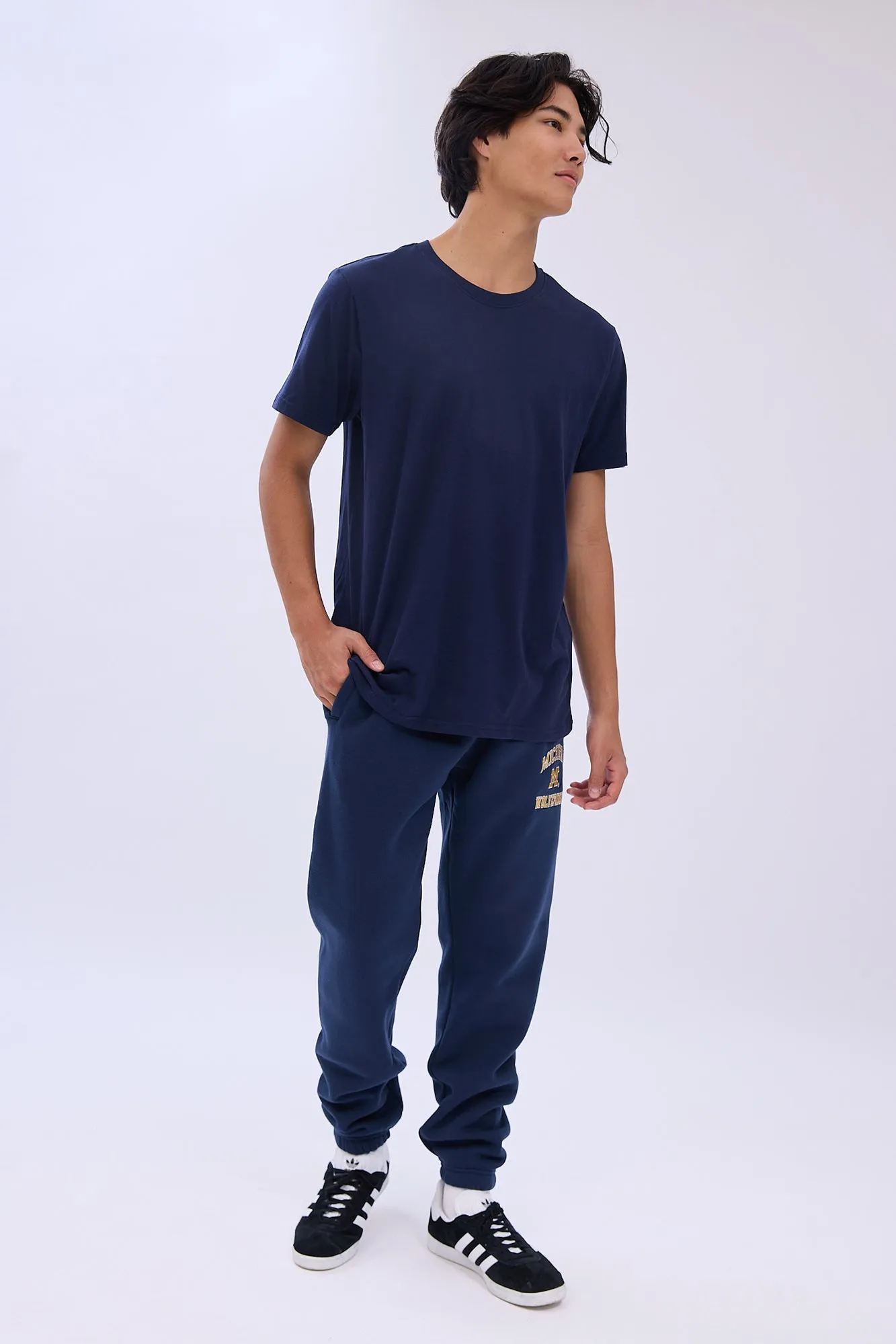 Michigan Wolverines Embroidered Sweatpants sold by Bluenotes product image thumbnail 4