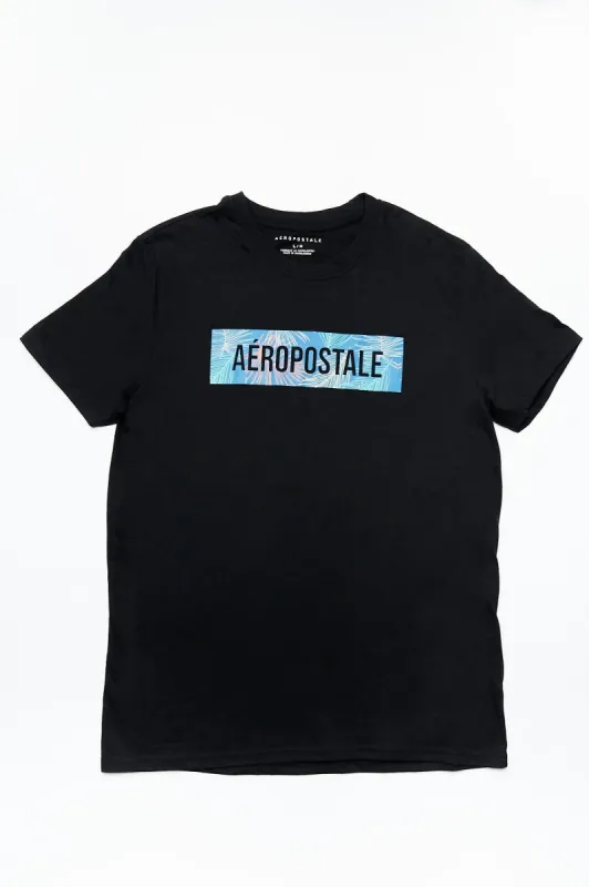 Aéropostale Floral Box Graphic Tee sold by Bluenotes