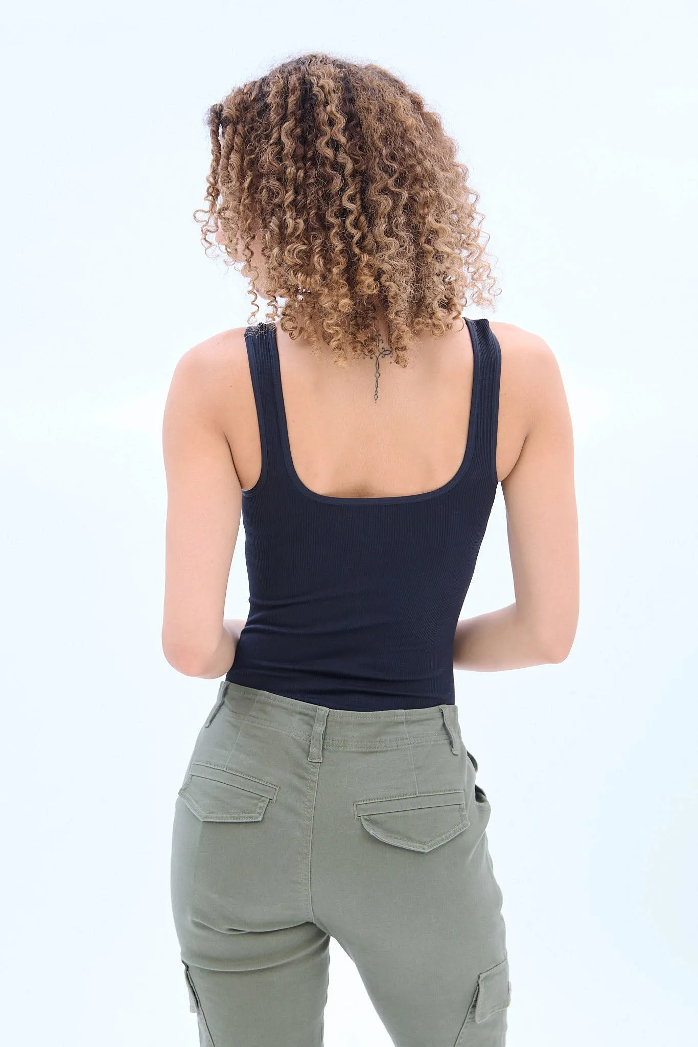 Seamless Square Neck Bodysuit sold by Bluenotes product image thumbnail 5