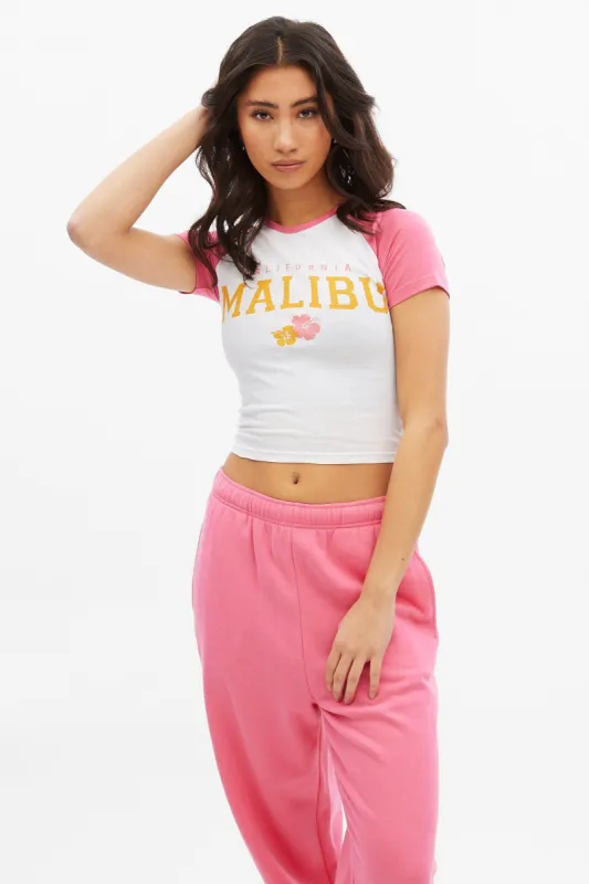 Graphic Raglan Sleeve Baby Tee sold by Bluenotes