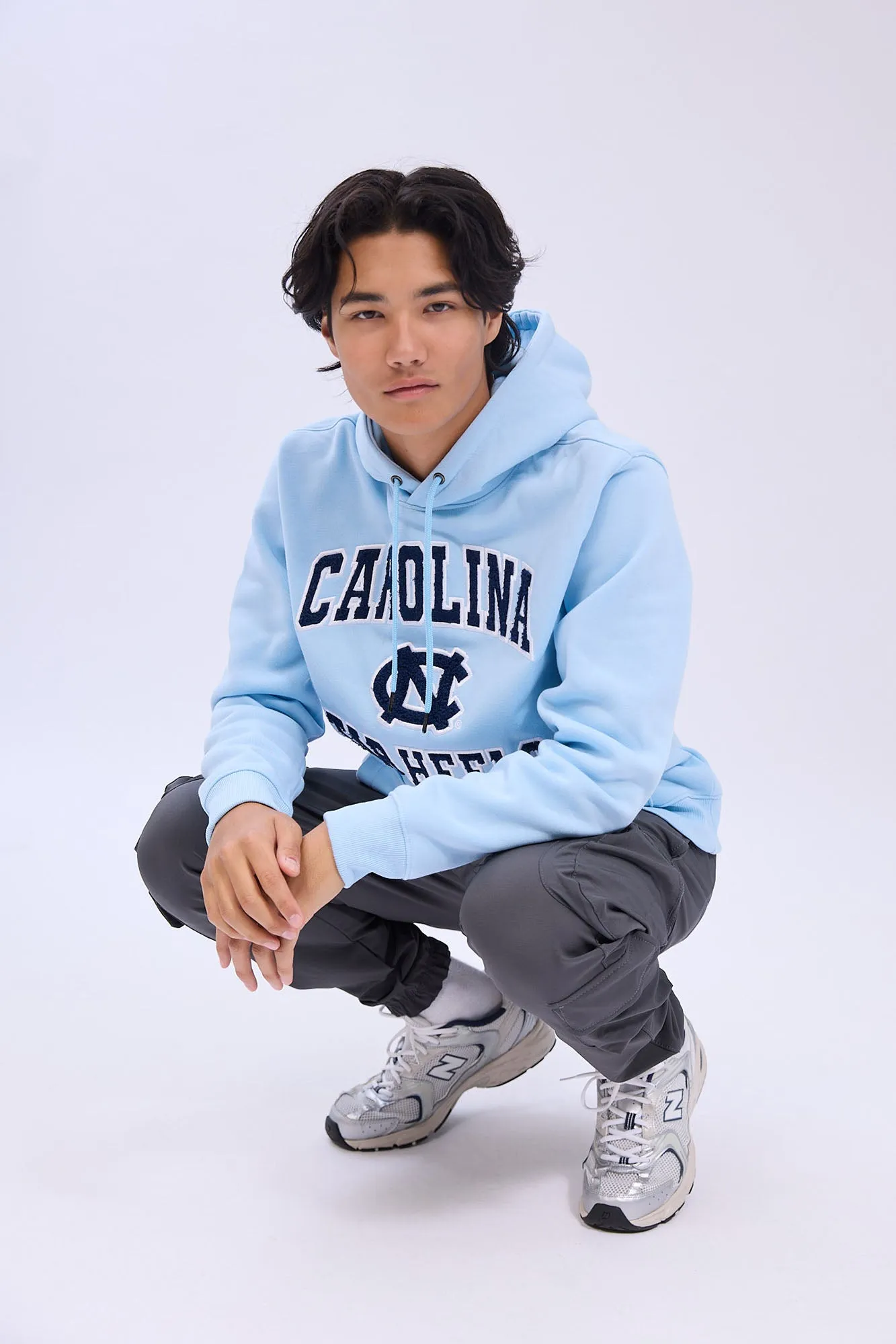 Carolina Tar Heels Chenille Graphic Hoodie sold by Bluenotes product image thumbnail 4
