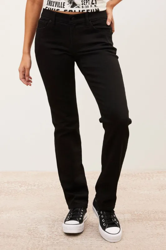 Mid Rise Sweet Straight Jean sold by Bluenotes