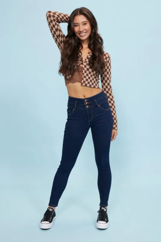 High Rise Olivia Shape Up Jegging made by Bluenotes