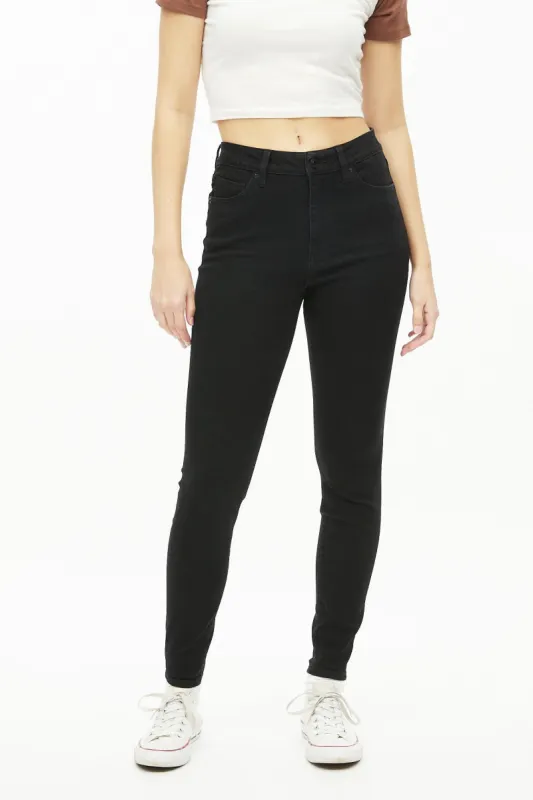 AERO Seriously Stretchy High Rise Jegging made by Bluenotes