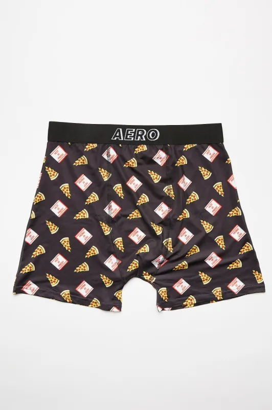 AERO Fresh Hot Pizza Printed Boxer Briefs sold by Bluenotes