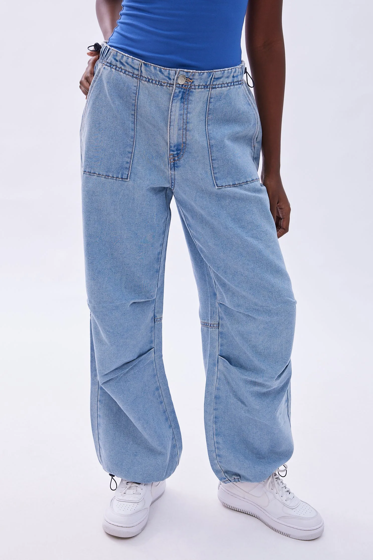 AERO Premium Air Mid Rise Parachute Pant sold by Bluenotes product image thumbnail 5