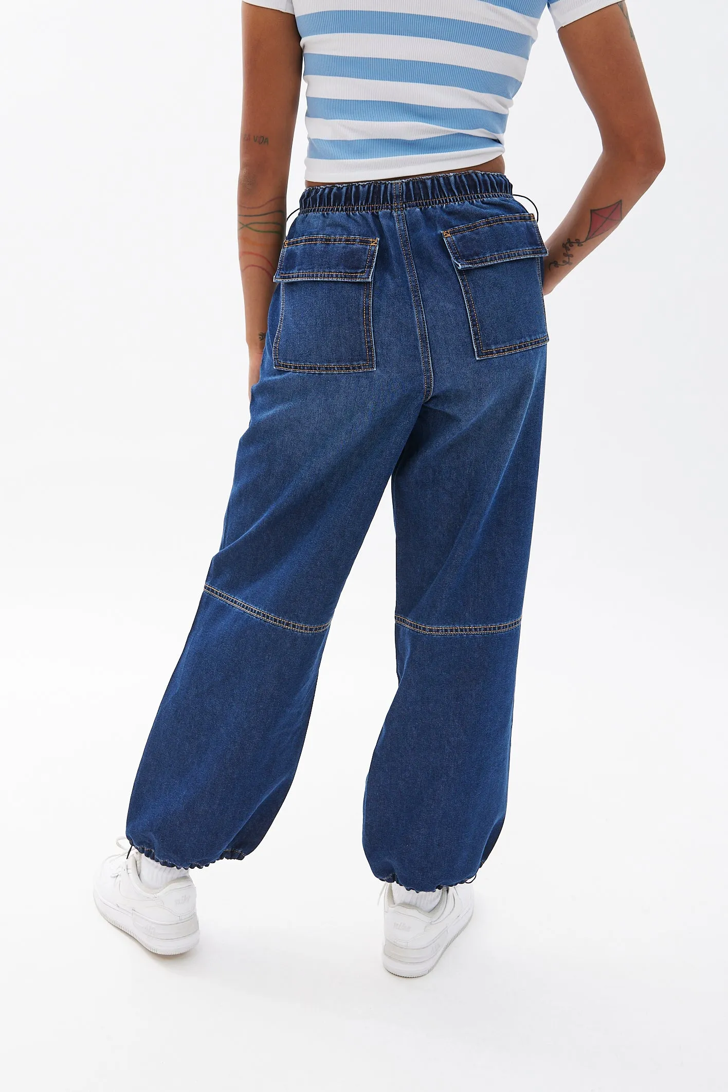 AERO Premium Air Mid Rise Parachute Pant sold by Bluenotes product image thumbnail 2