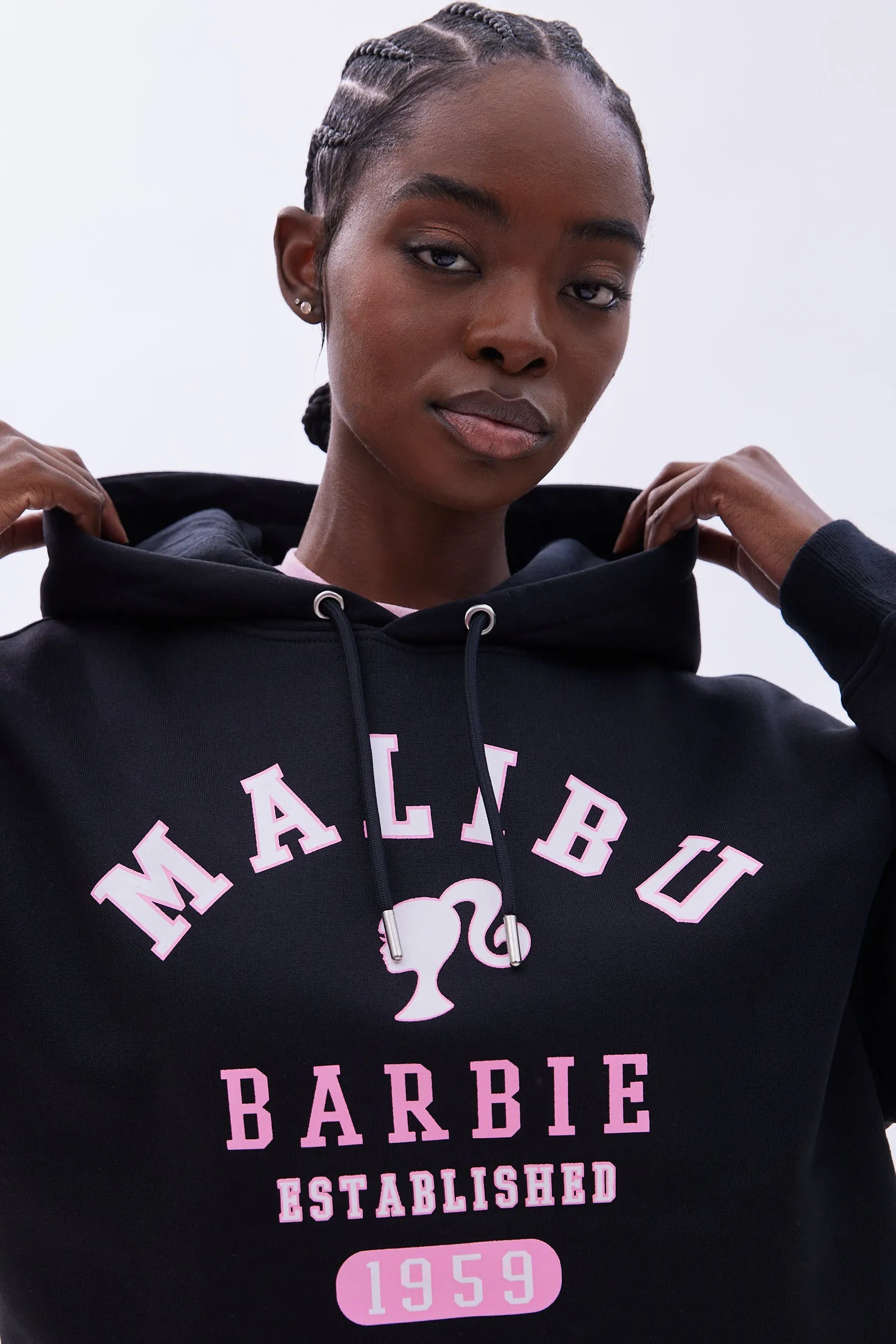 Barbie Malibu Graphic Oversized Hoodie sold by Bluenotes product image thumbnail 3