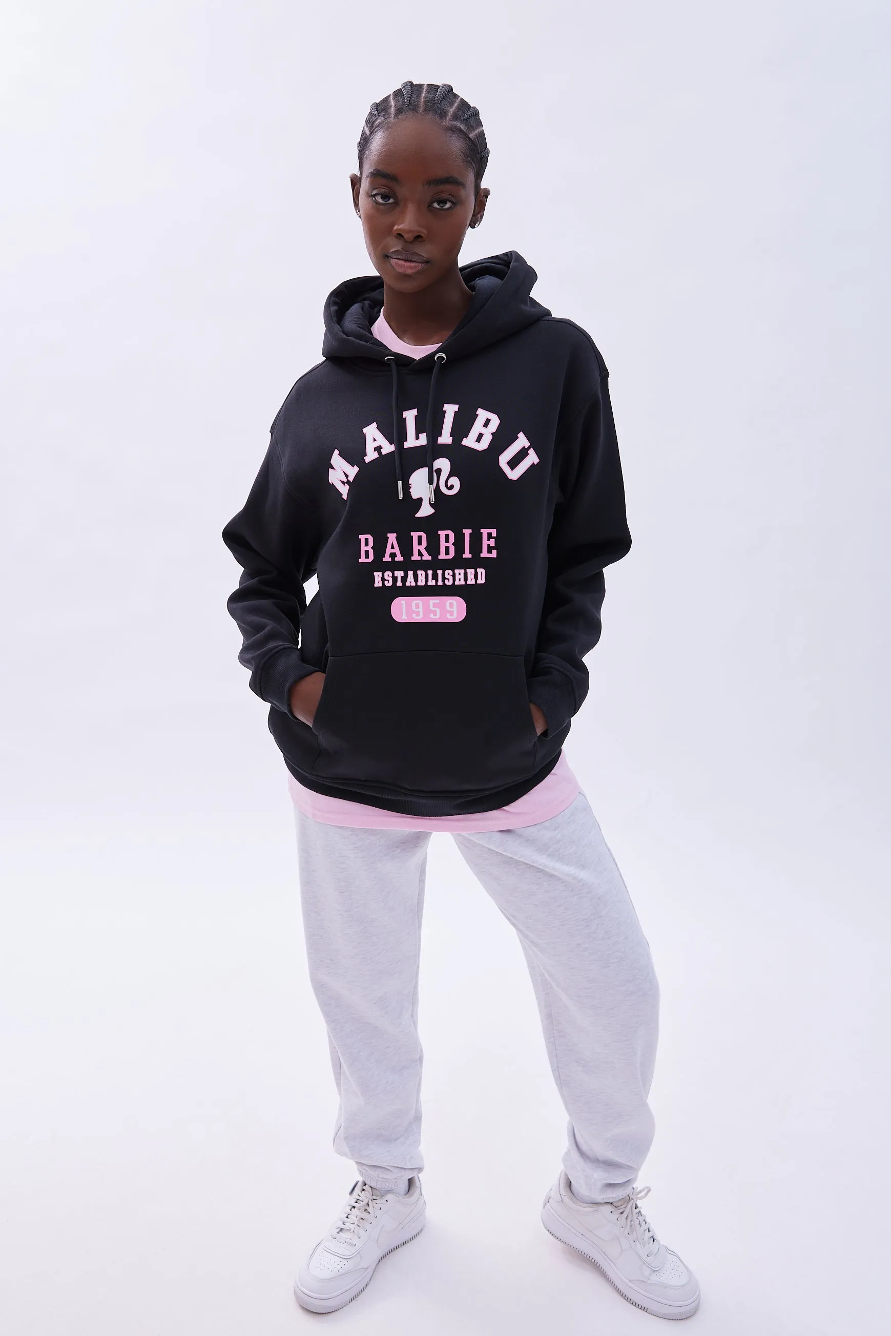 Barbie Malibu Graphic Oversized Hoodie sold by Bluenotes product image thumbnail 2