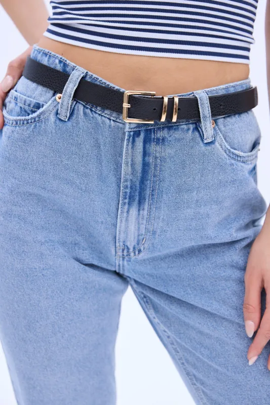 Square Buckle Belt sold by Bluenotes