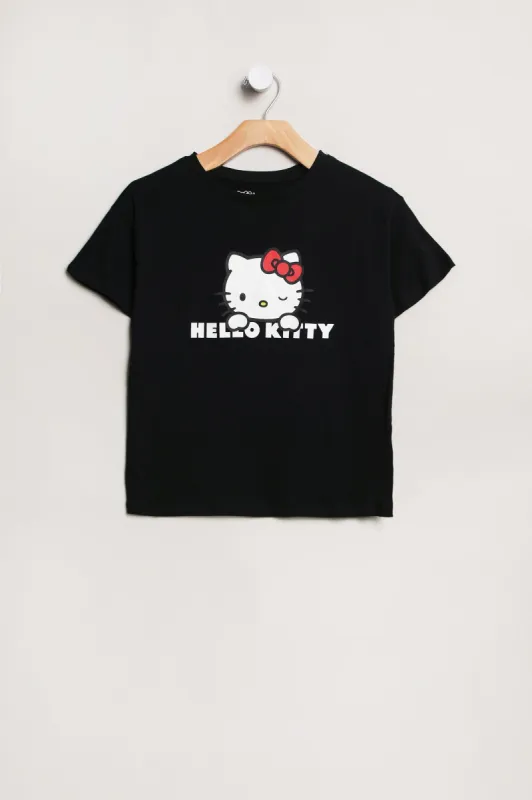 Girls' Hello Kitty Graphic Classic Tee sold by Bluenotes