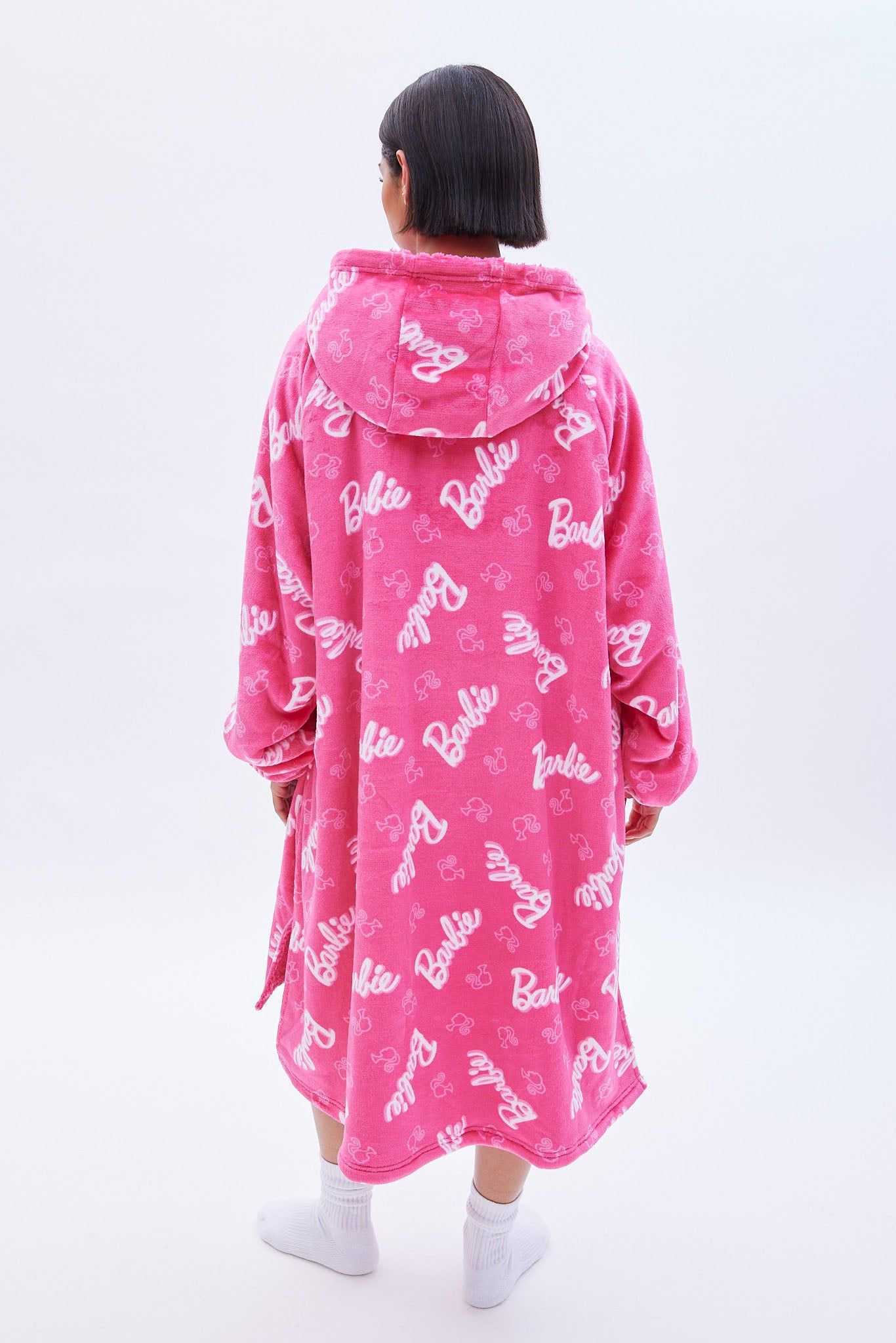 Barbie Plush Oversized Pullover Hoodie sold by Bluenotes product image thumbnail 4