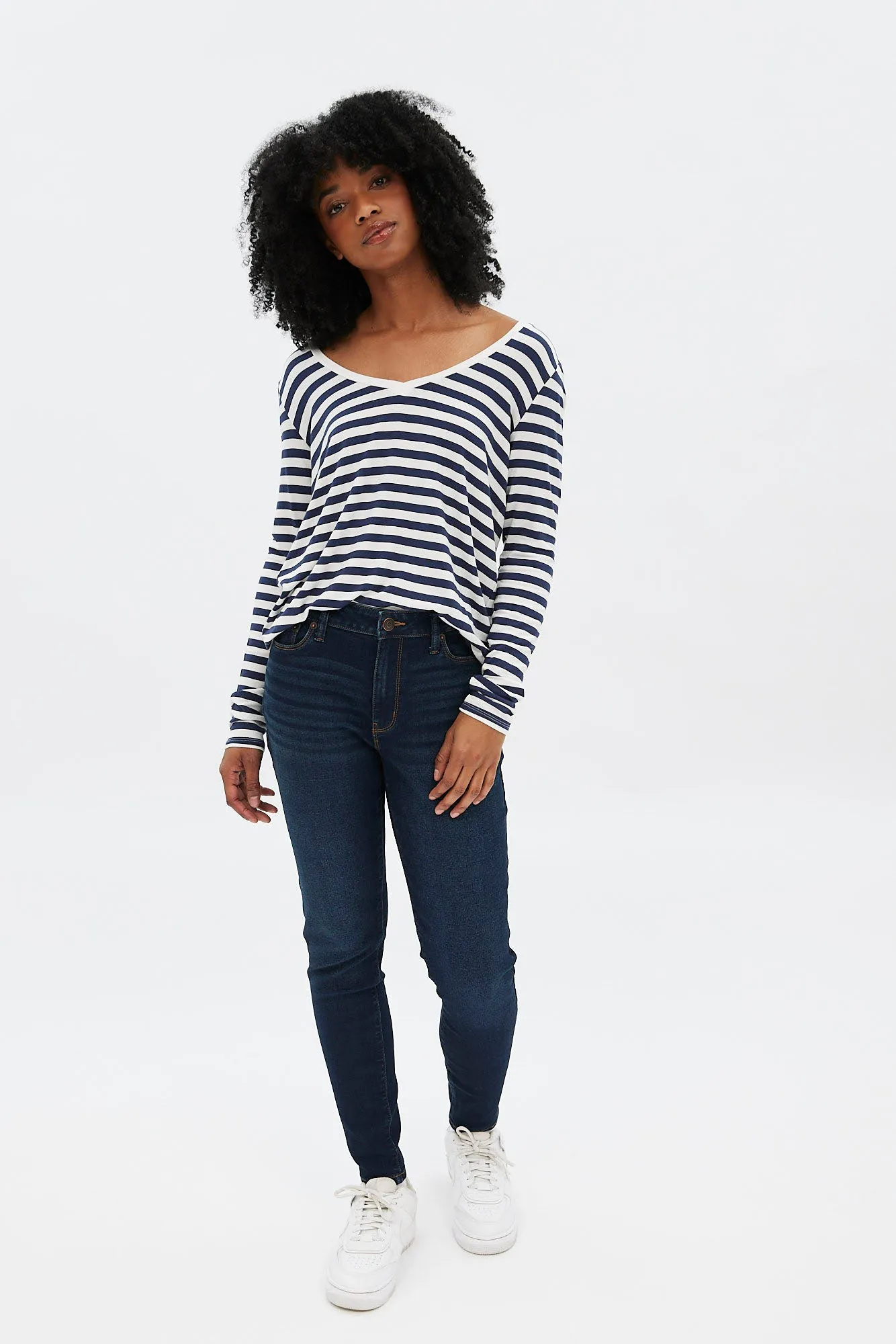 AERO Seriously Stretchy Mid Rise Jegging sold by Bluenotes product image thumbnail 3