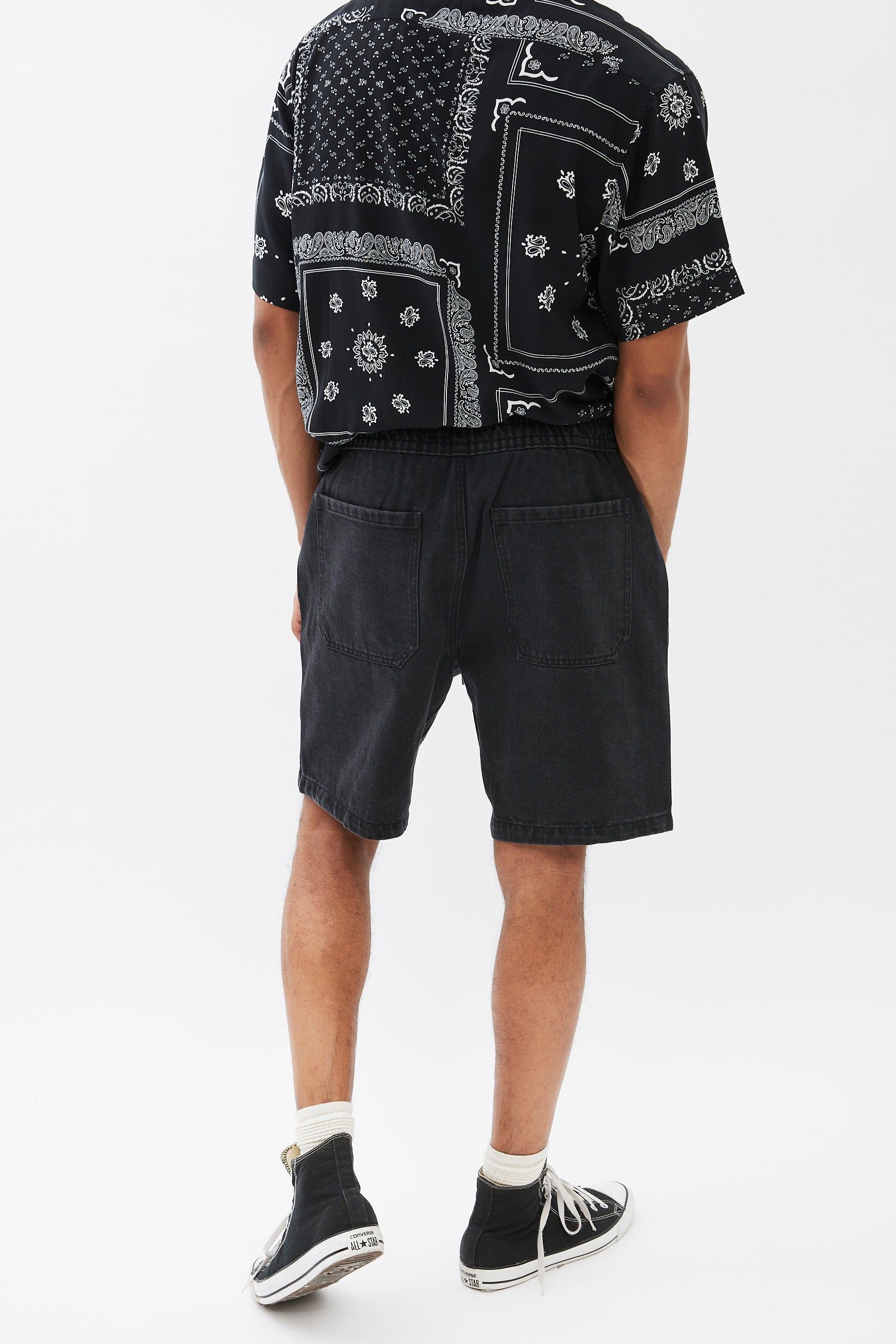 Relaxed Denim Jogger Short sold by Bluenotes product image thumbnail 4