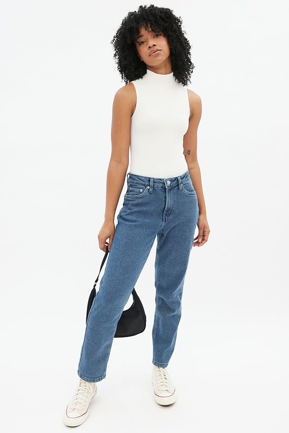 AERO Vintage Stretch High Rise Curvy Mom Jean sold by Bluenotes product image thumbnail 2