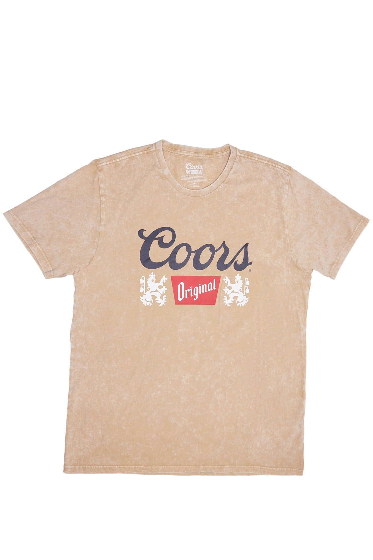 Coors Original Graphic Acid Wash Tee sold by Bluenotes