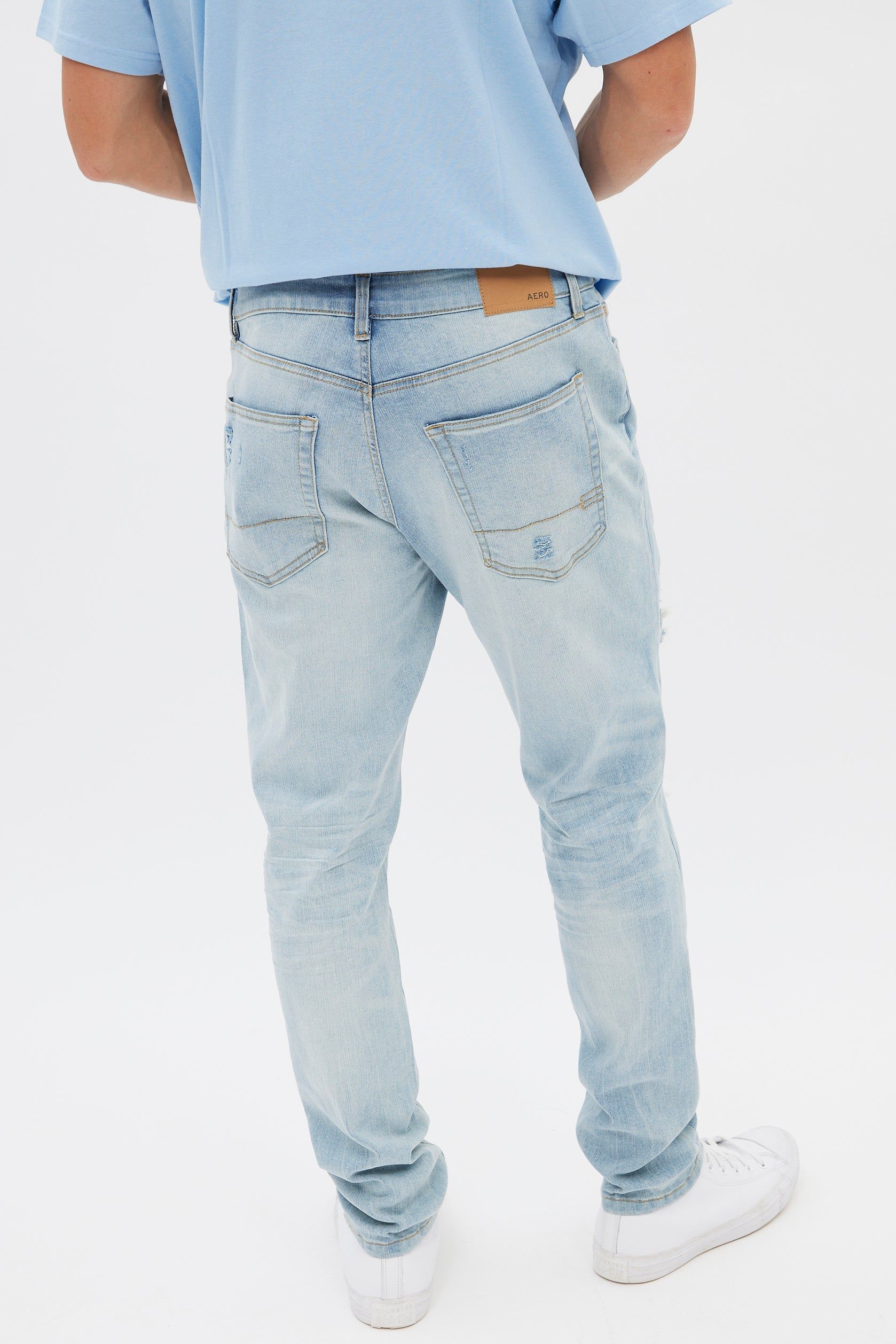 AERO Rip And Repair Athletic Skinny Jean sold by Bluenotes product image thumbnail 3