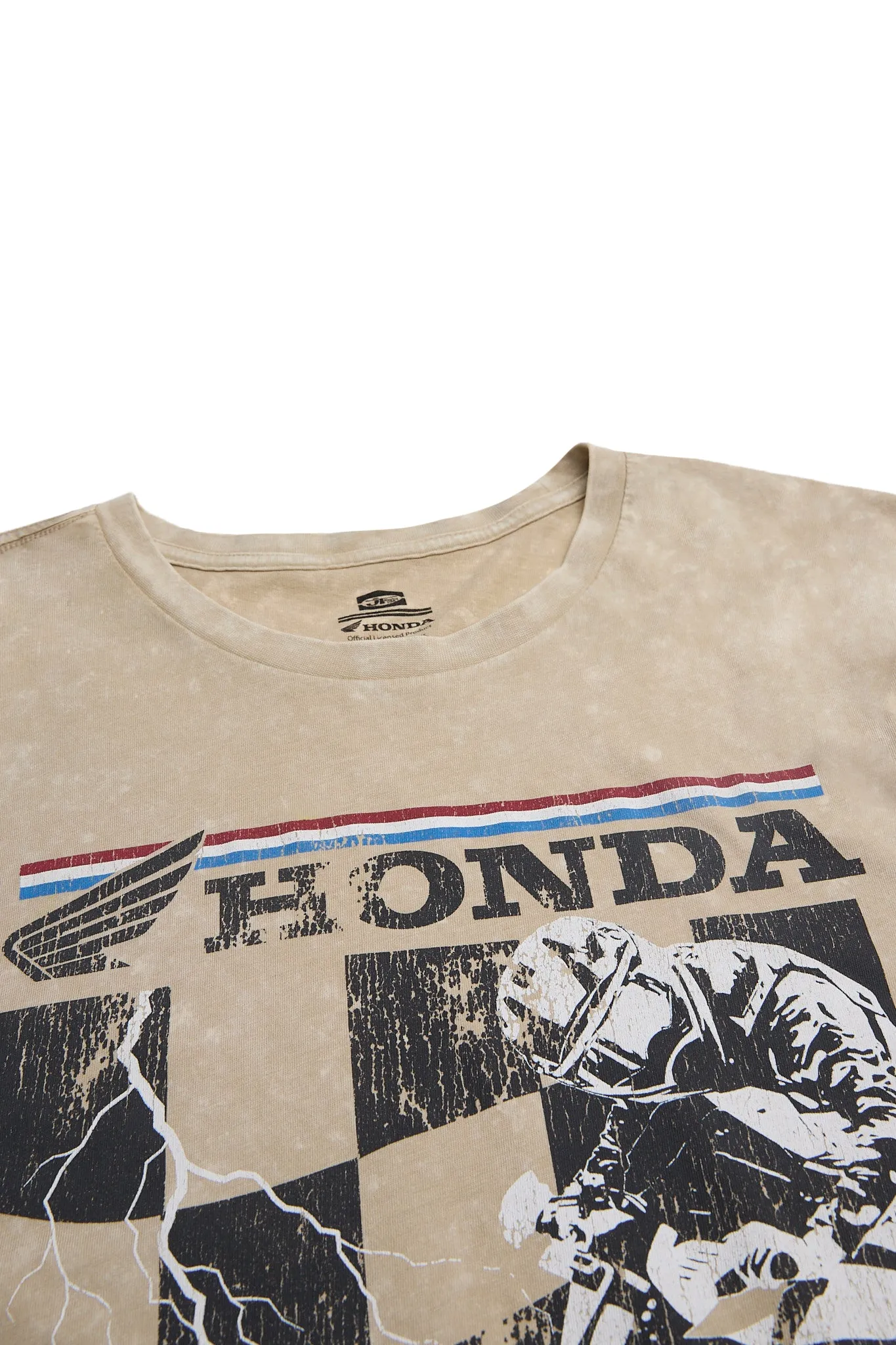 Honda Racing Graphic Acid Wash Tee sold by Bluenotes product image thumbnail 2