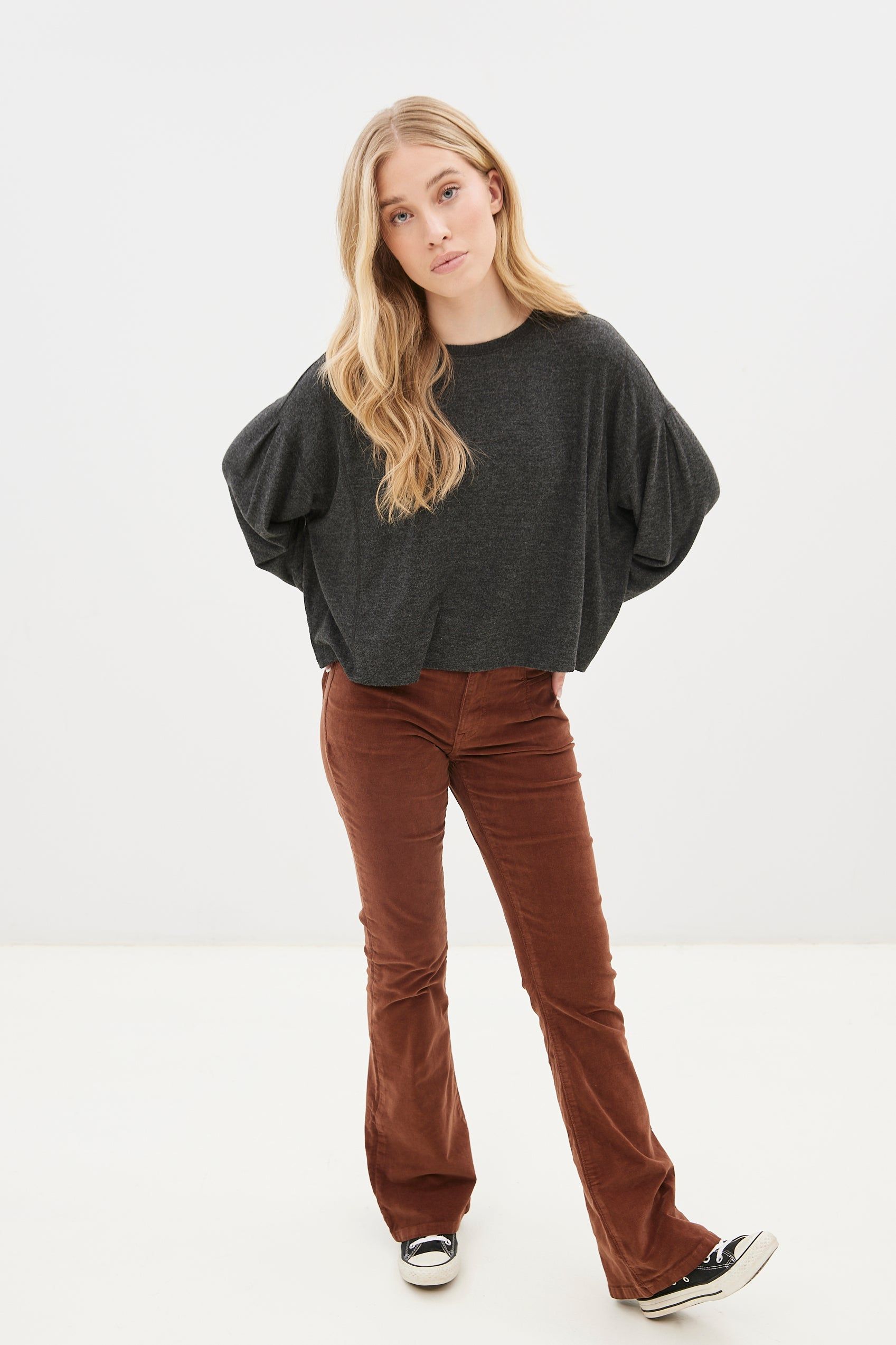 Cloud Jersey Long Sleeve Exposed Seam Top sold by Bluenotes product image thumbnail 6