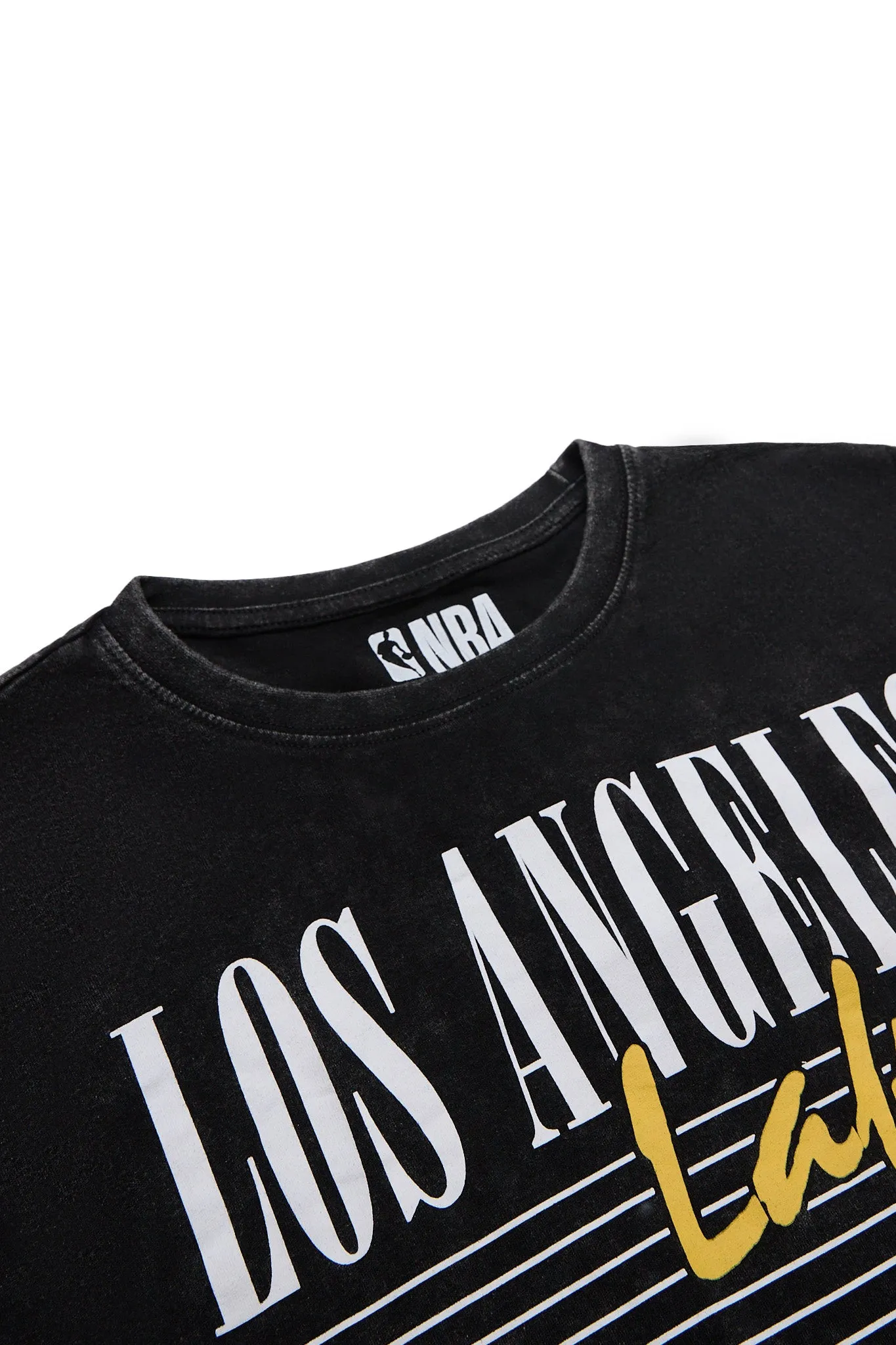 Los Angeles Lakers Graphic Acid Wash Tee sold by Bluenotes product image thumbnail 2