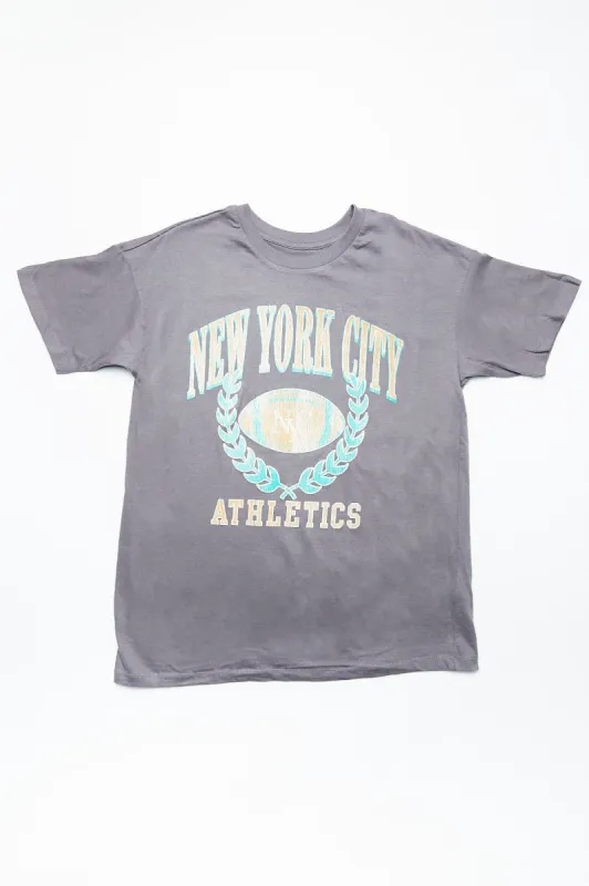 New York City Athletics Graphic Oversized Tee sold by Bluenotes