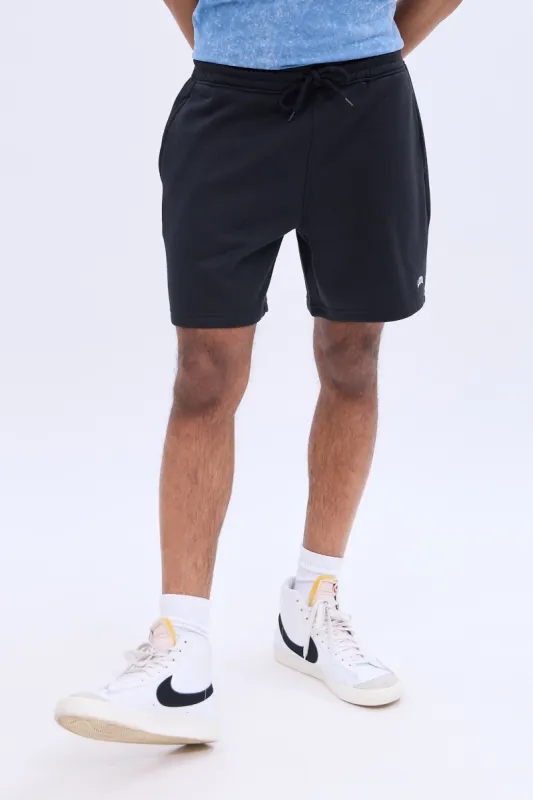 AERO Embroidered Fleece Short sold by Bluenotes