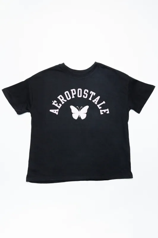 Aéropostale Butterfly Graphic Boyfriend Tee sold by Bluenotes
