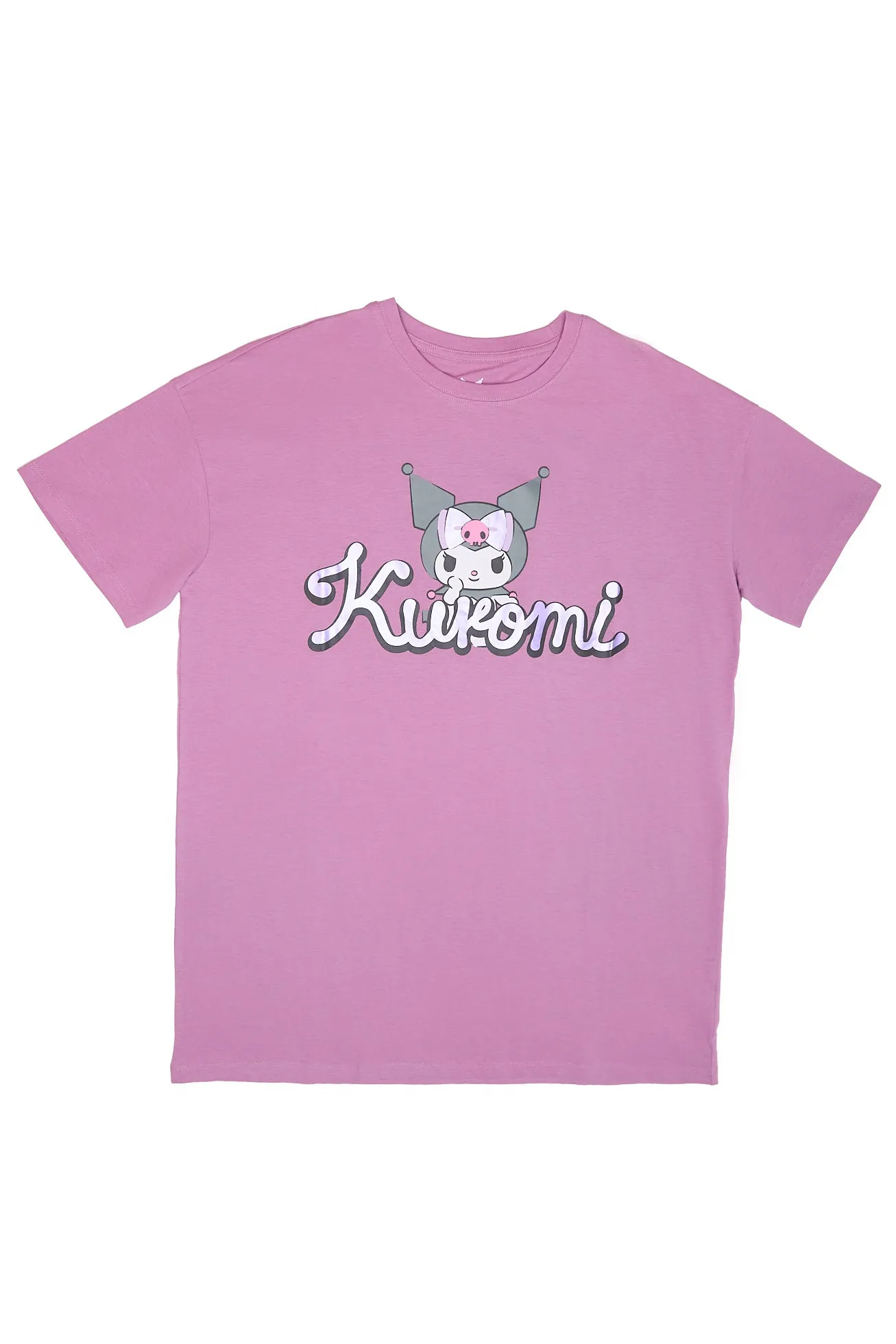 Kuromi Graffiti Graphic Relaxed Tee sold by Bluenotes