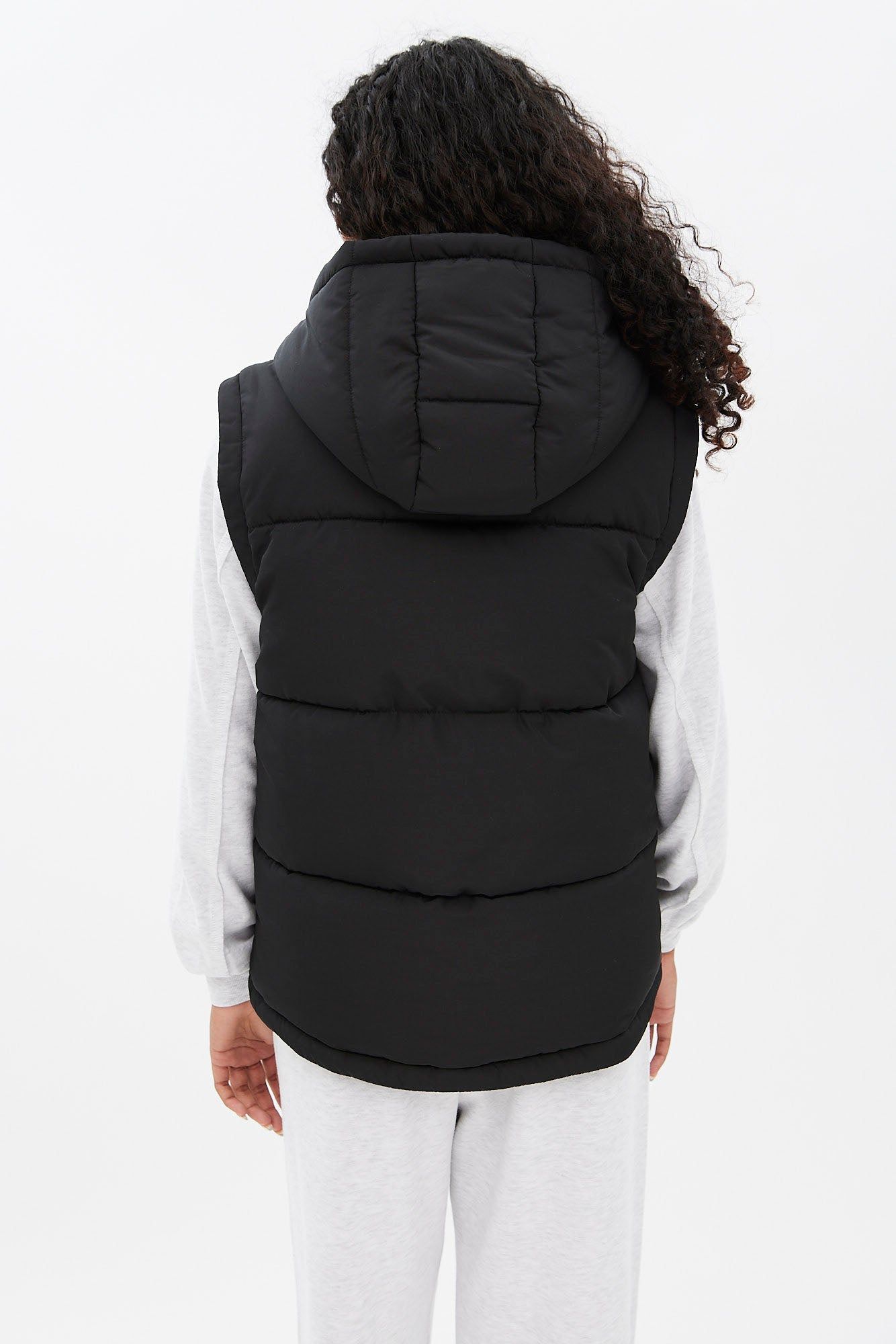 Hooded Bubble Puffer Vest sold by Bluenotes product image thumbnail 5