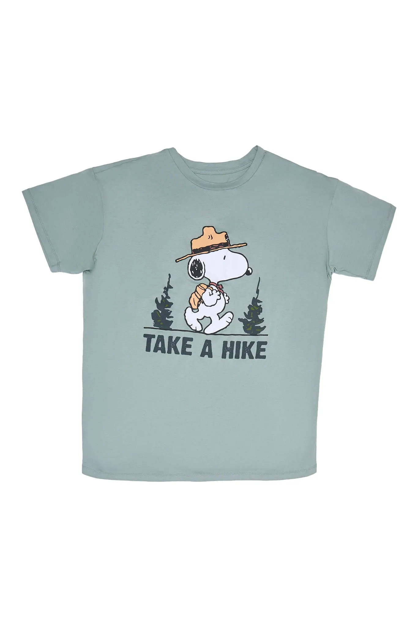 Peanuts Snoopy Camp Hike Graphic Relaxed Tee sold by Bluenotes