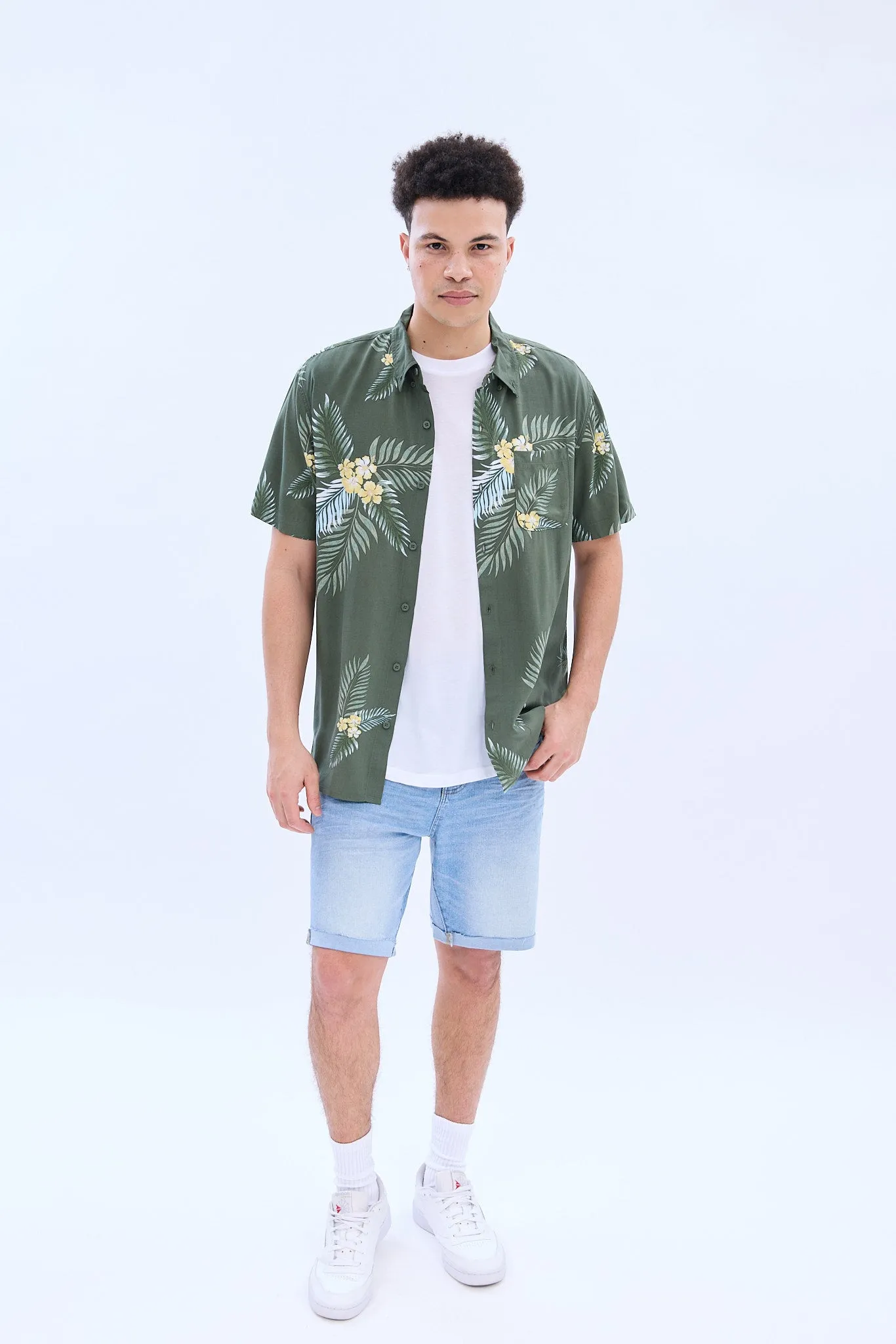 Tropical Short Sleeve Resort Shirt sold by Bluenotes product image thumbnail 4