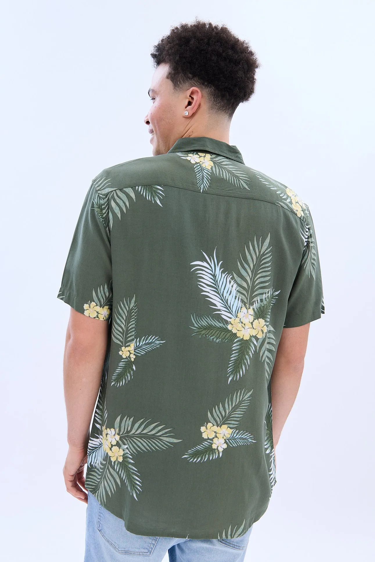 Tropical Short Sleeve Resort Shirt sold by Bluenotes product image thumbnail 3