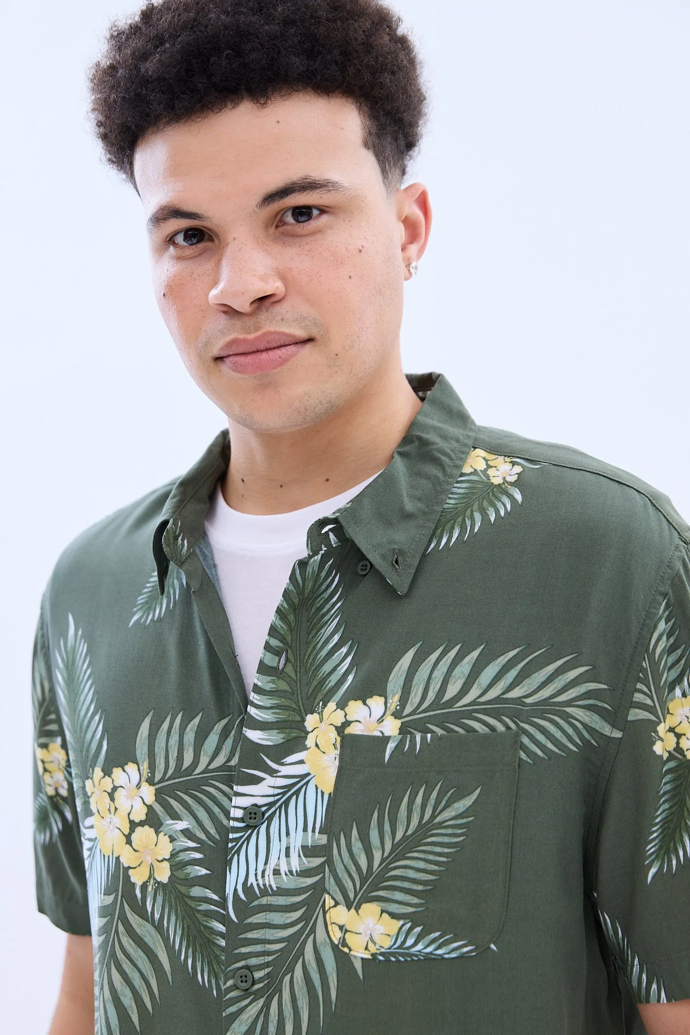 Tropical Short Sleeve Resort Shirt sold by Bluenotes product image thumbnail 2