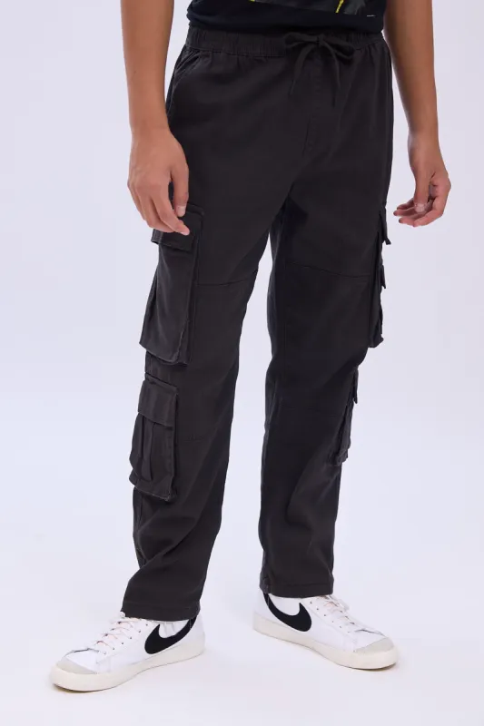 Twill Utility Cargo Pants sold by Bluenotes
