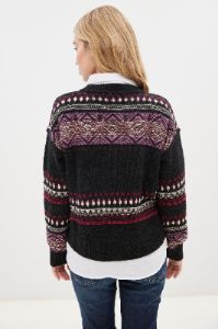 Fair Isle Crew Neck Wool Sweater sold by Bluenotes