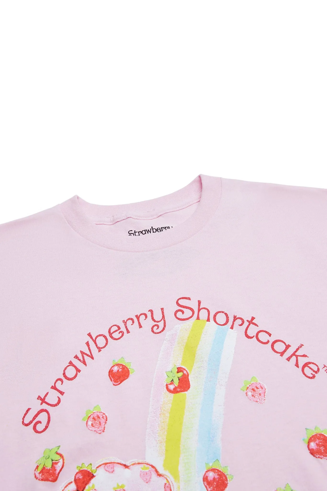 Strawberry Shortcake Rainbow Graphic Boyfriend Tee sold by Bluenotes product image thumbnail 2