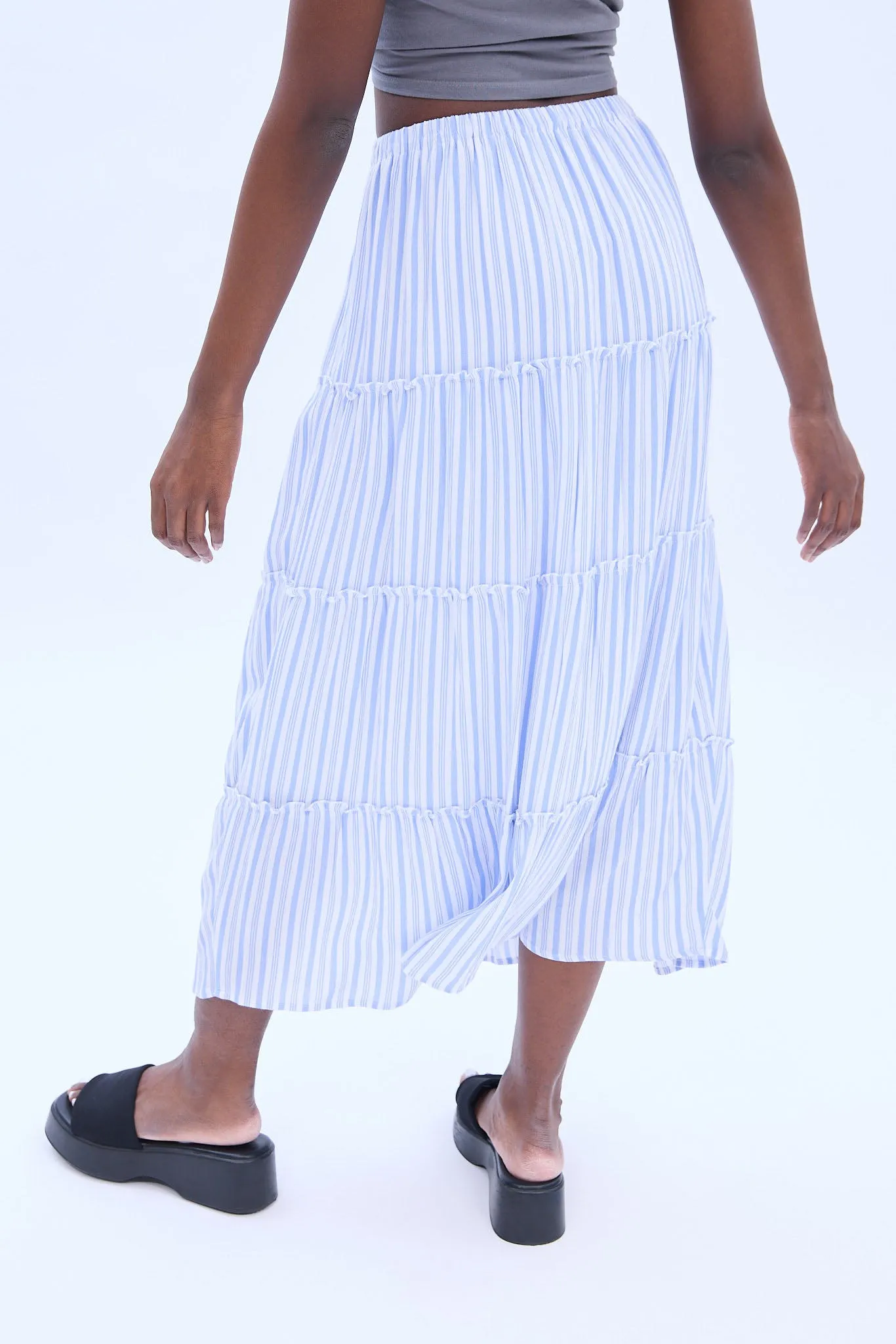 AERO Tiered Midi Skirt sold by Bluenotes product image thumbnail 4