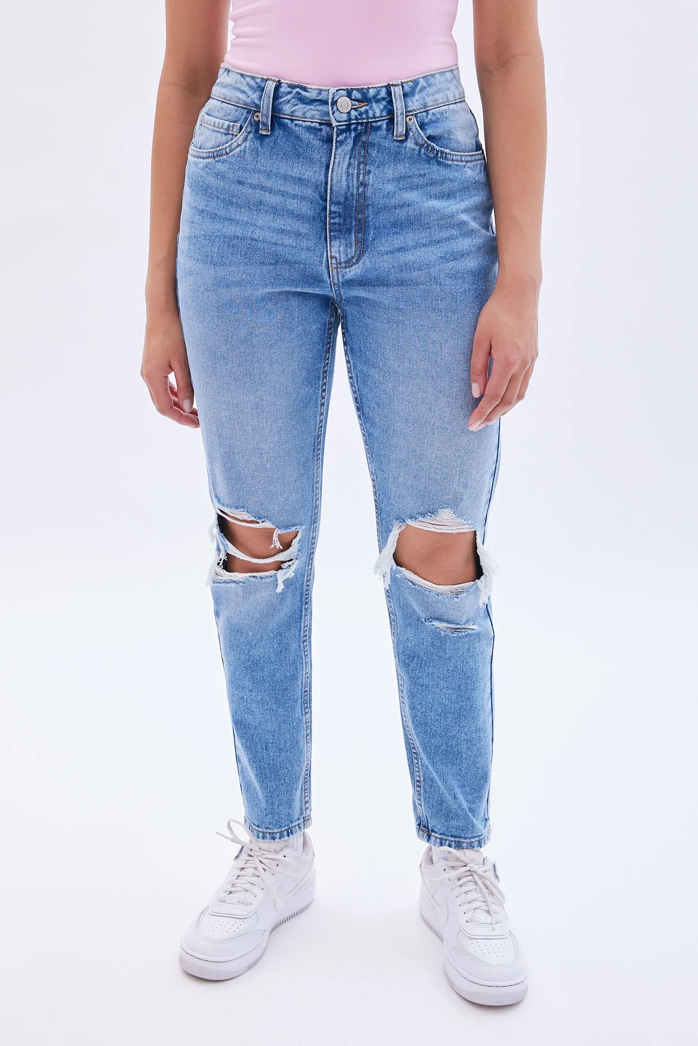 AERO Premium Air High Rise Mom Jean sold by Bluenotes