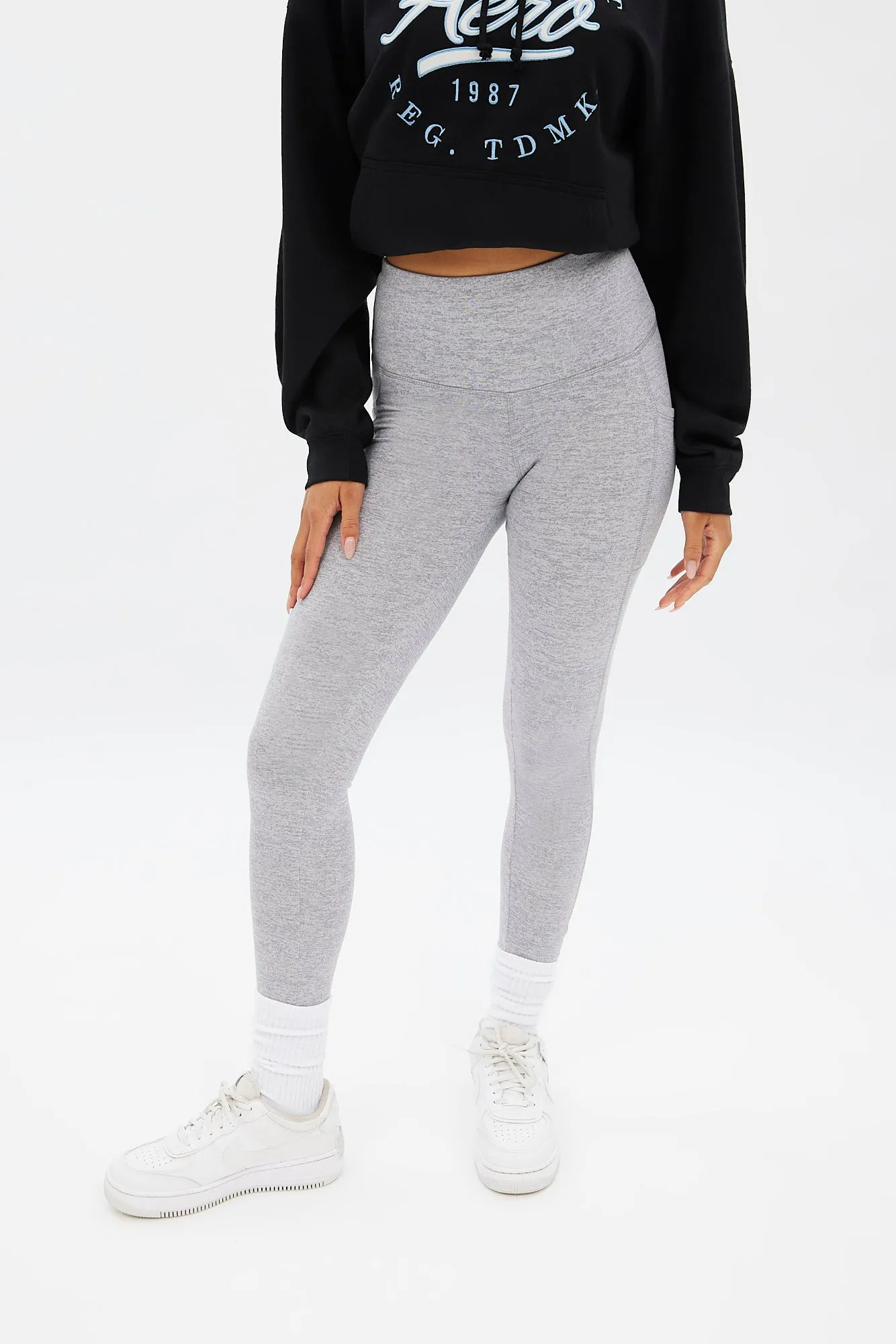 Super Soft Fleeceback Pocket Legging sold by Bluenotes product image thumbnail 5