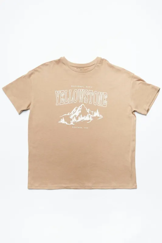 Yellowstone Graphic Boyfriend Tee sold by Bluenotes