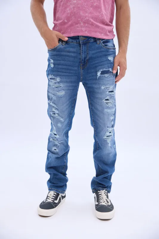 Zane Slim Rip & Repair Jean sold by Bluenotes