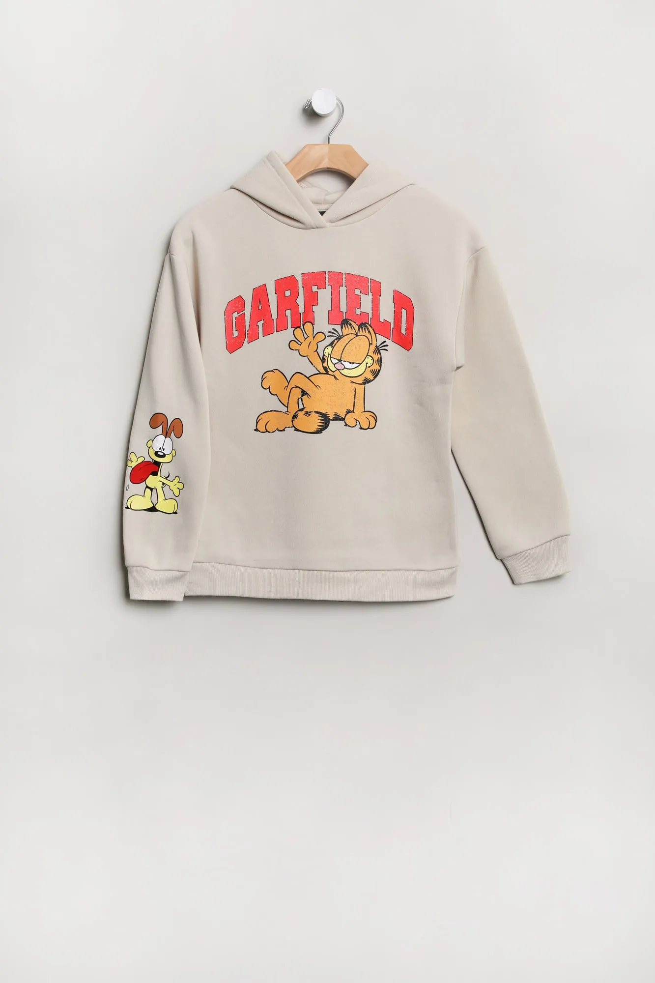 Girls' Garfield And Odie Graphic Hoodie sold by Bluenotes product image thumbnail 3