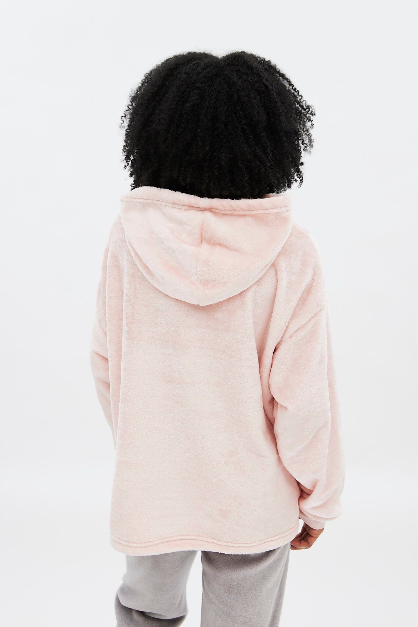 Hello Kitty Graphic Plush Pullover Hoodie sold by Bluenotes product image thumbnail 4